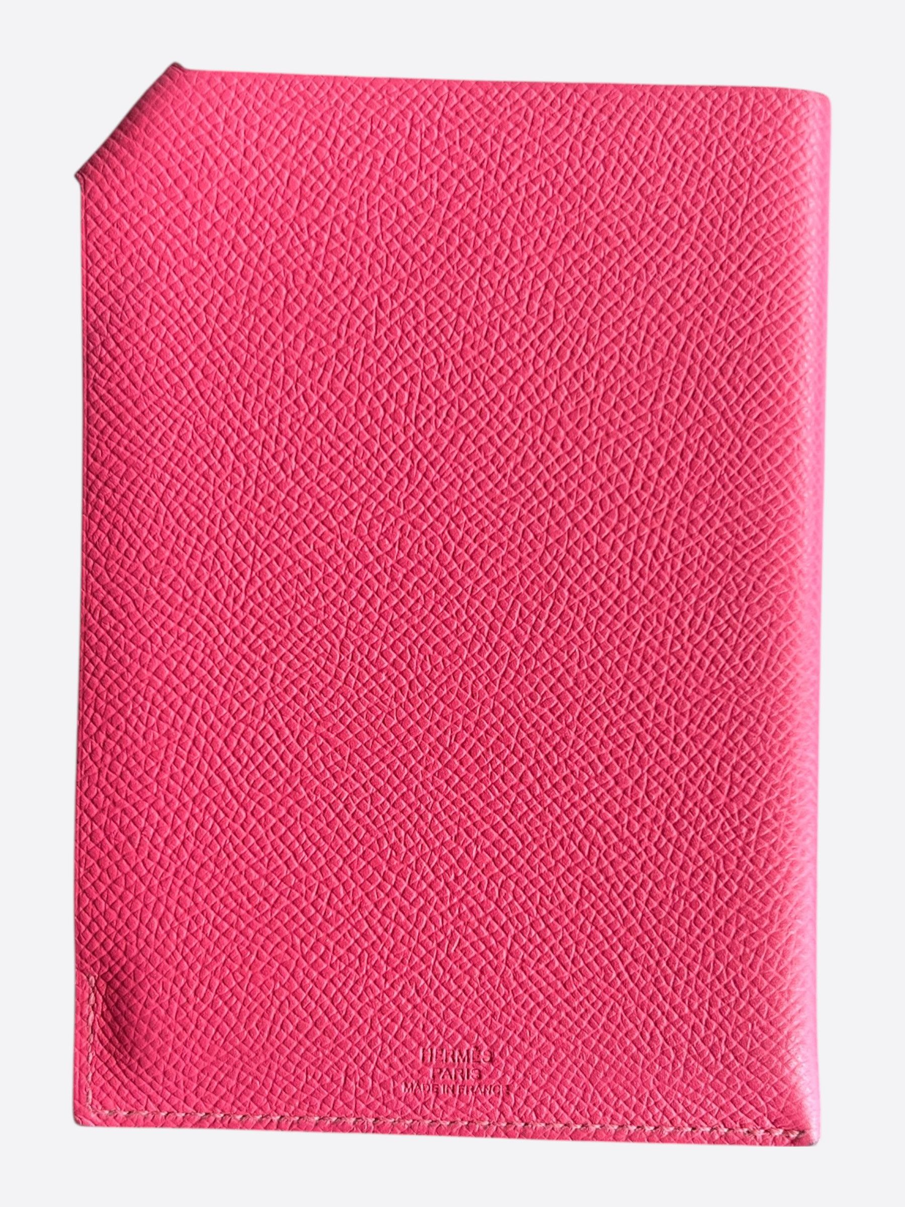 Hermes Hermes Pink Epsom Tarmac Passport Holder Size ONE SIZE - 2 Thumbnail
