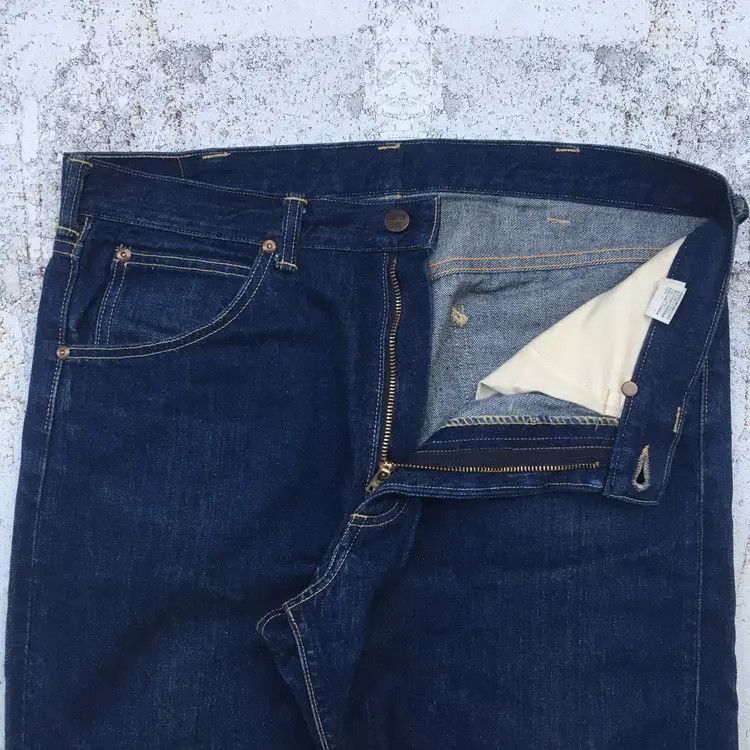 Warehouse & Co. Copper King By Warehouse Half Selvedege Repro 70s Denim Size US 33 - 3 Thumbnail