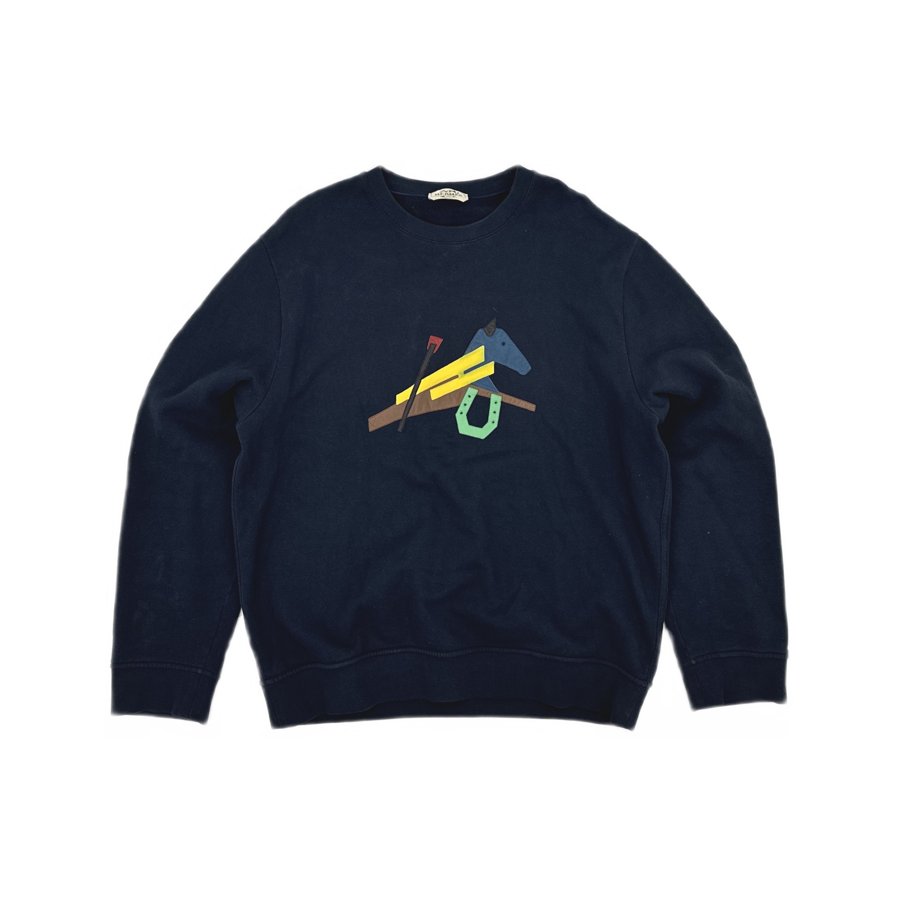 Hermes Hermès Geometric Graphic Sweatshirt Size XXL Size US XXL / EU 58 / 5 - 1 Thumbnail