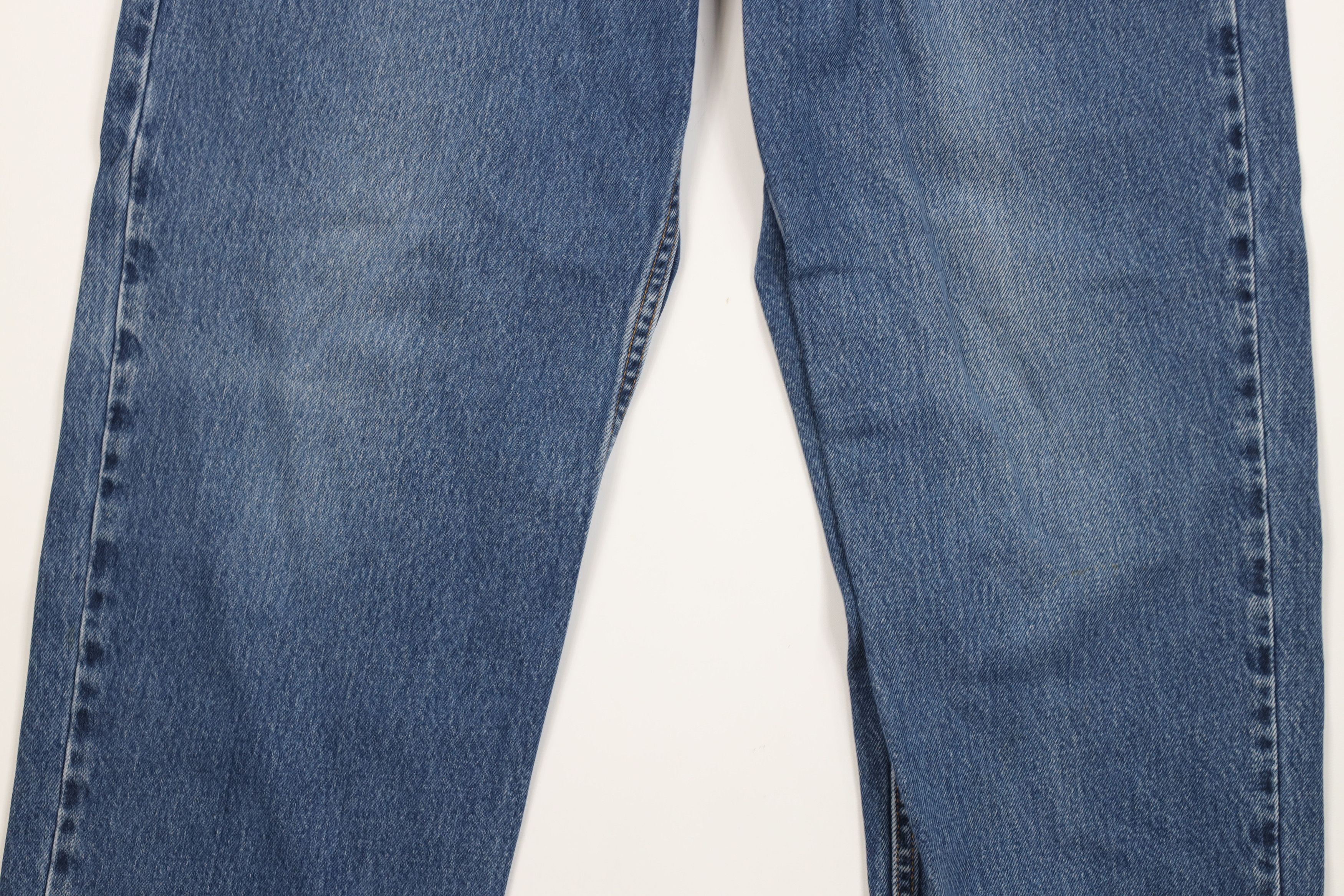 Levi's Vintage 90s Levis 550 Relaxed Fit Denim Jeans Blue Cotton Size US 36 / EU 52 - 3 Thumbnail