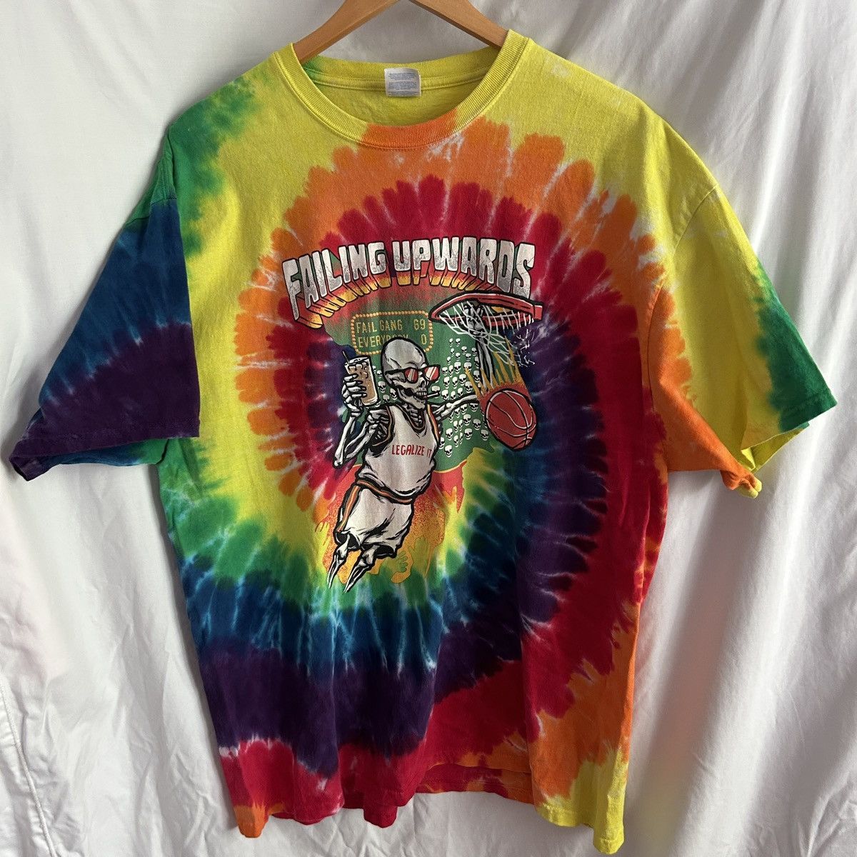 Other Falling Upwards Podcast Tie-Dye T-Shirt Size US XL / EU 56 / 4 - 1 Thumbnail