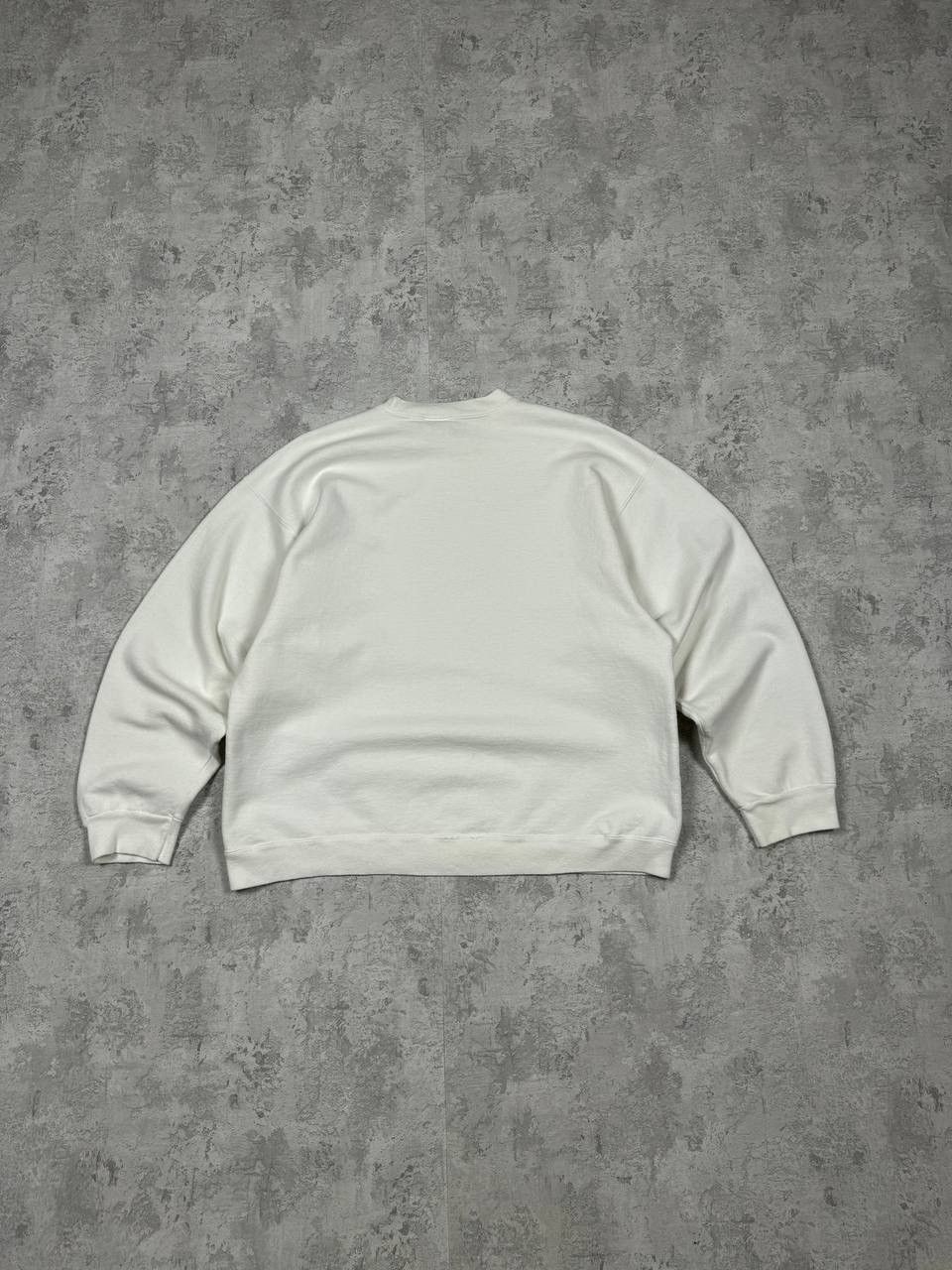 Nike Vintage 90’s Nike White Sweatshirt Crew Neck Made in USA Size US XL / EU 56 / 4 - 7 Thumbnail