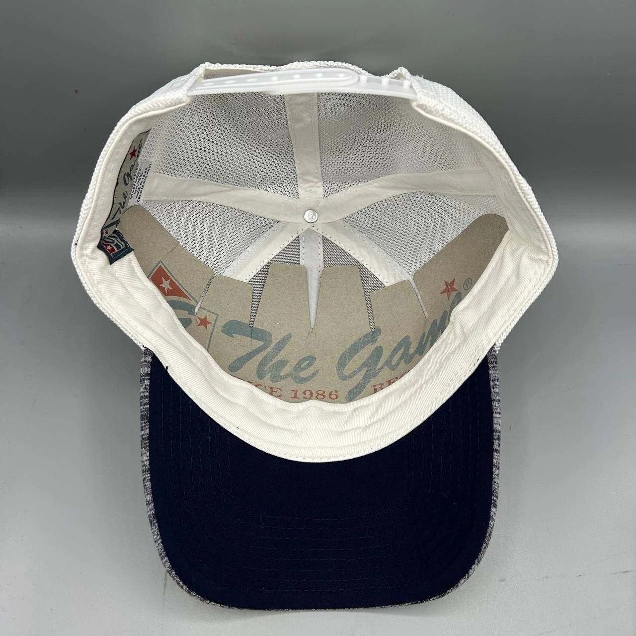 The Game Georgetown Hoyas Trucker Hat Men Gray White NCAA Snap Back Size ONE SIZE - 2 Thumbnail