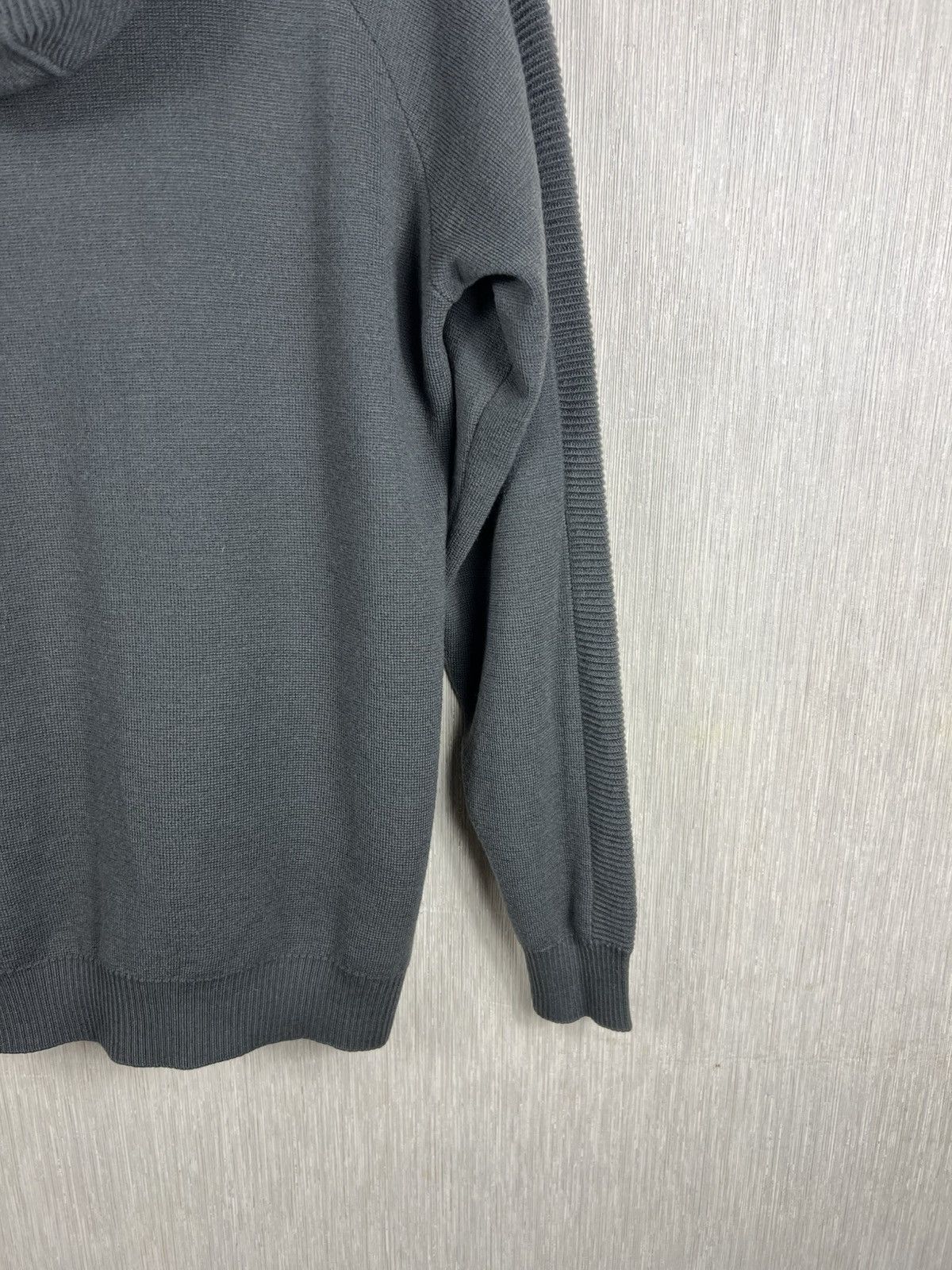 Emporio Armani EA7 Emporio Armani wool knitted hoodie zip cardigan knit Size US XL / EU 56 / 4 - 17 Thumbnail