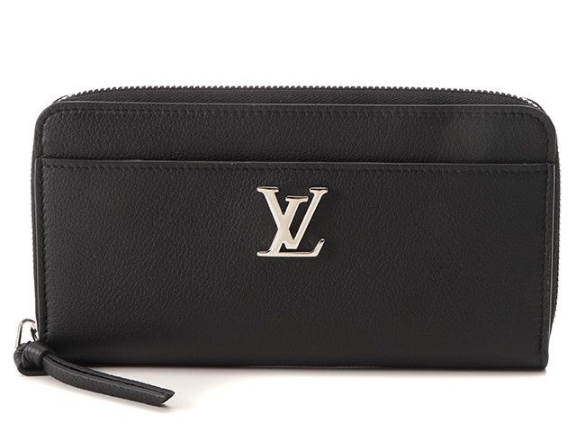 Louis Vuitton Lockme Zippy Wallet Noir Black