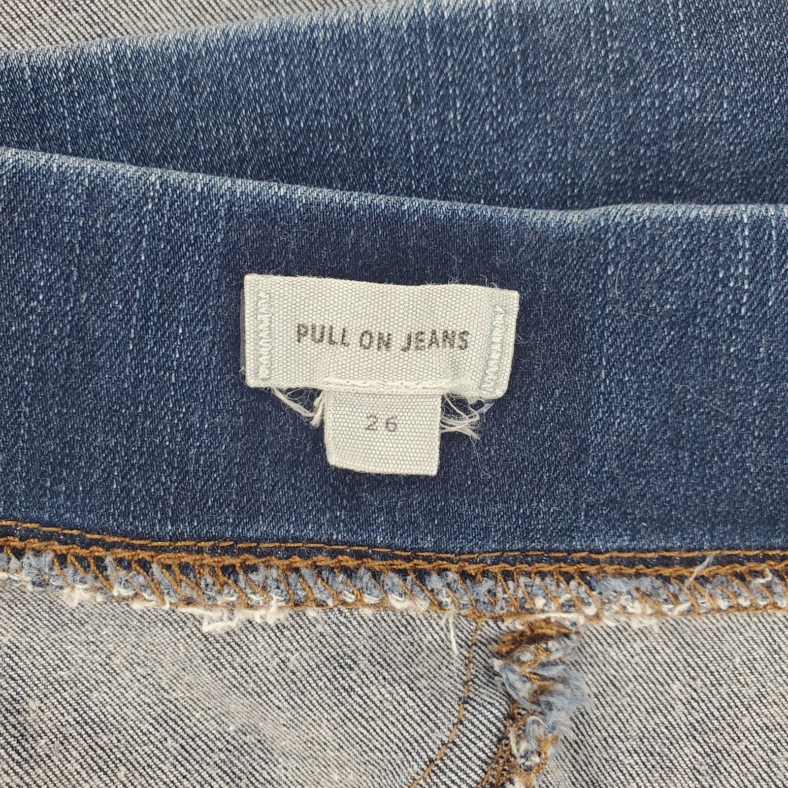 Madewell Madewell Pull On Skinny Jeans 26 / 2 Size 26" / US 2 / IT 38 - 3 Thumbnail