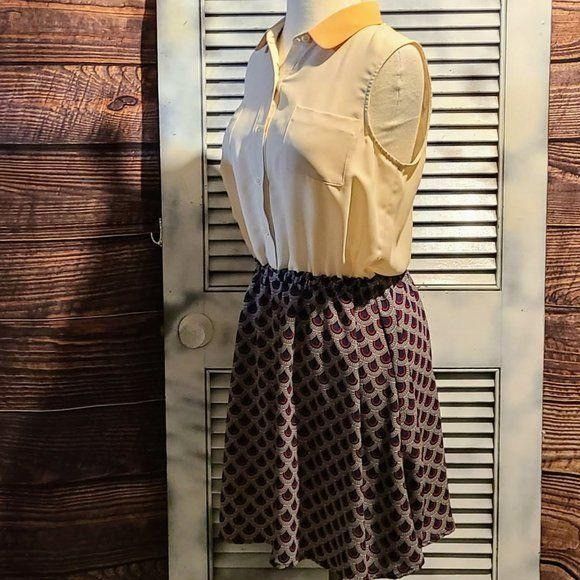 Other Maison Jules Lg Sleeveless Shirtdress Size L / US 10 / IT 46 - 8 Thumbnail