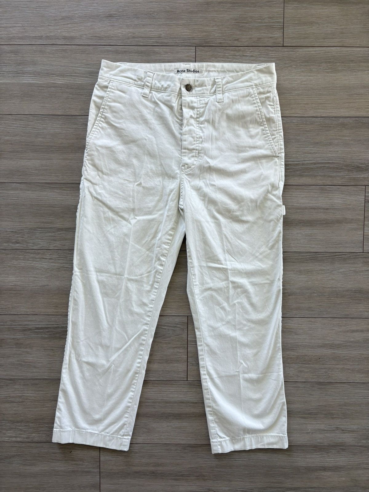 Acne Studios Lightweight Cotton Carpenter Pant Size US 30 / EU 46 - 2 Thumbnail