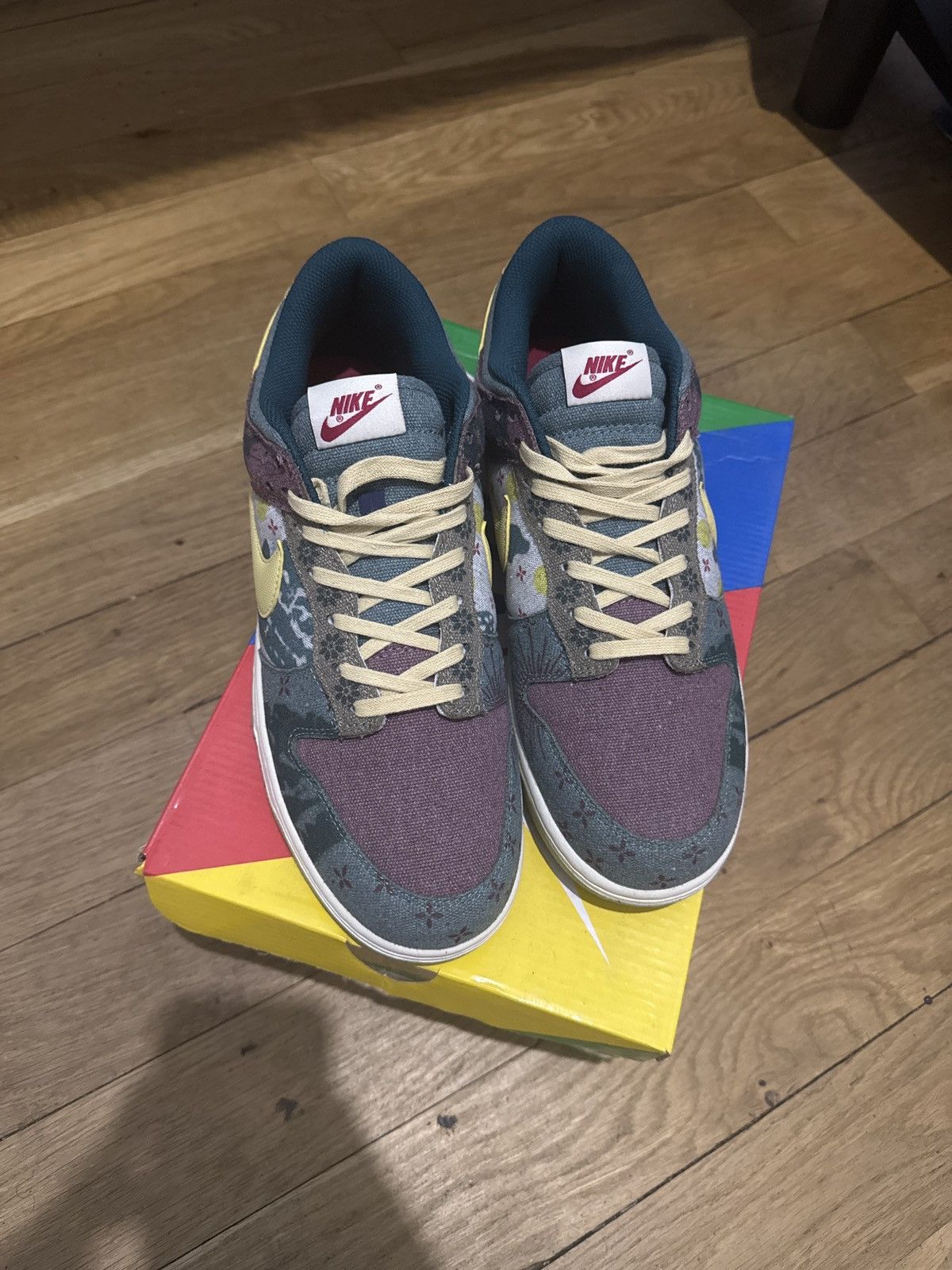 Nike Dunk Low “Community Gardens” Size US 12 / EU 45 - 1 Thumbnail