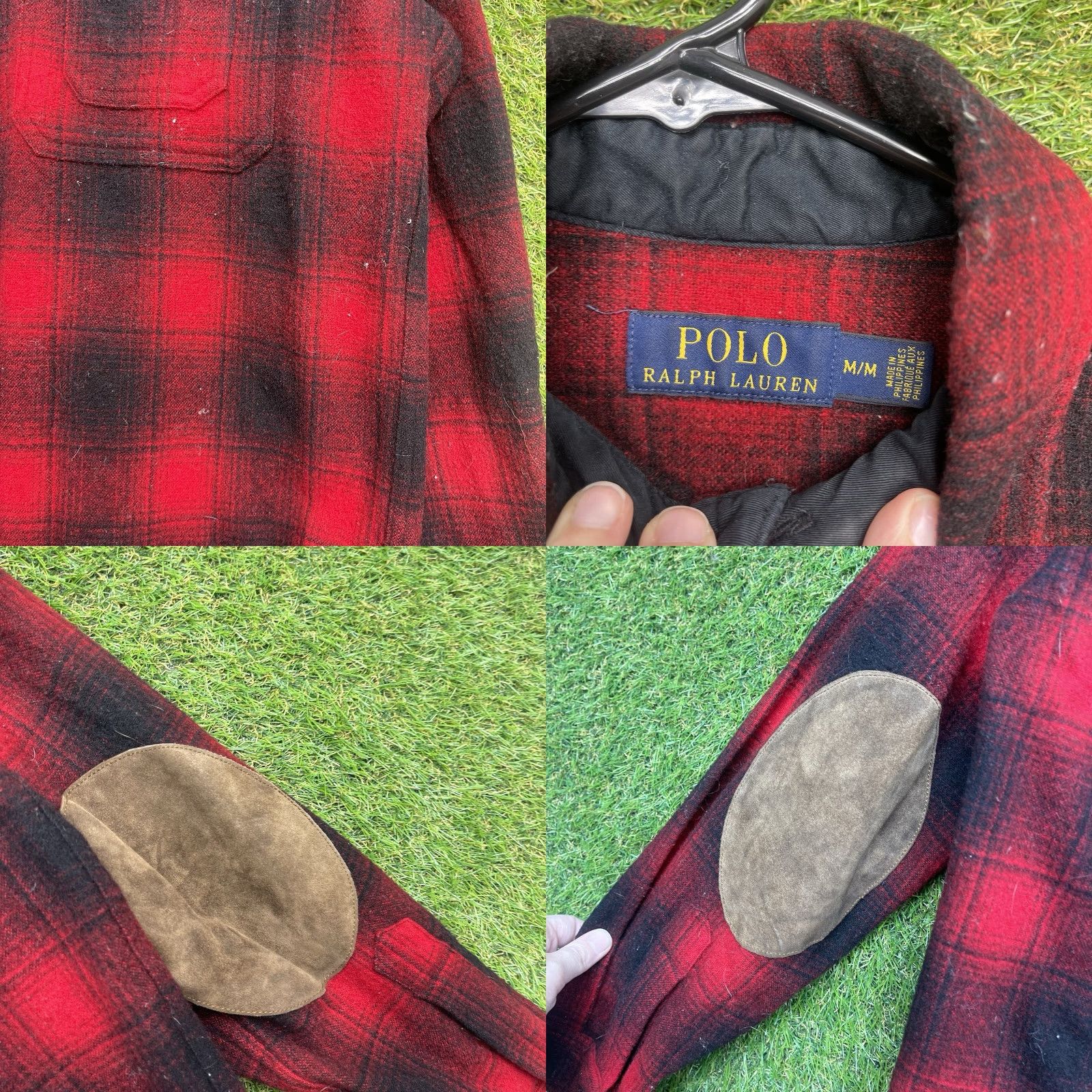 Polo Ralph Lauren Polo Ralph Lauren Shirt Wool Flannel Mens M Slim Fit Button Size US M / EU 48-50 / 2 - 8 Thumbnail