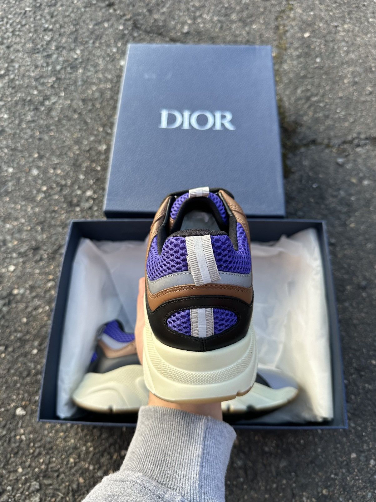 Dior Dior B22 Coffee Violet Size US 8 / EU 41 - 10 Thumbnail
