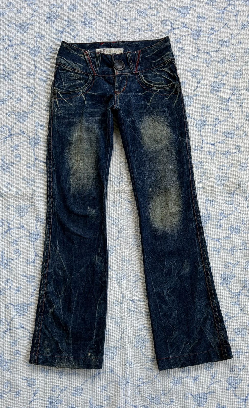 Vintage Red Pepper Streetwear Jeans Flared Denim Size US 28 / EU 44 - 2 Thumbnail