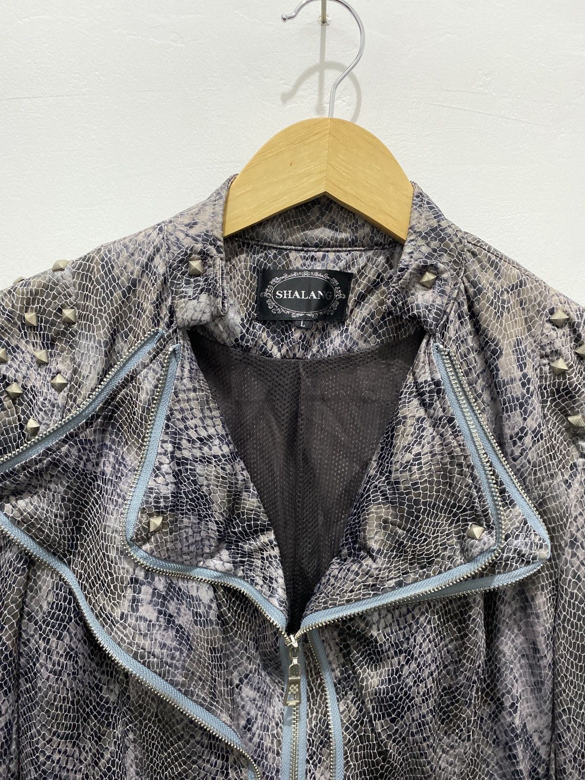 KMRii Snake Skin Leather Vkei Kmrii 14thAddiction Style Jacket Size US S / EU 44-46 / 1 - 4 Thumbnail