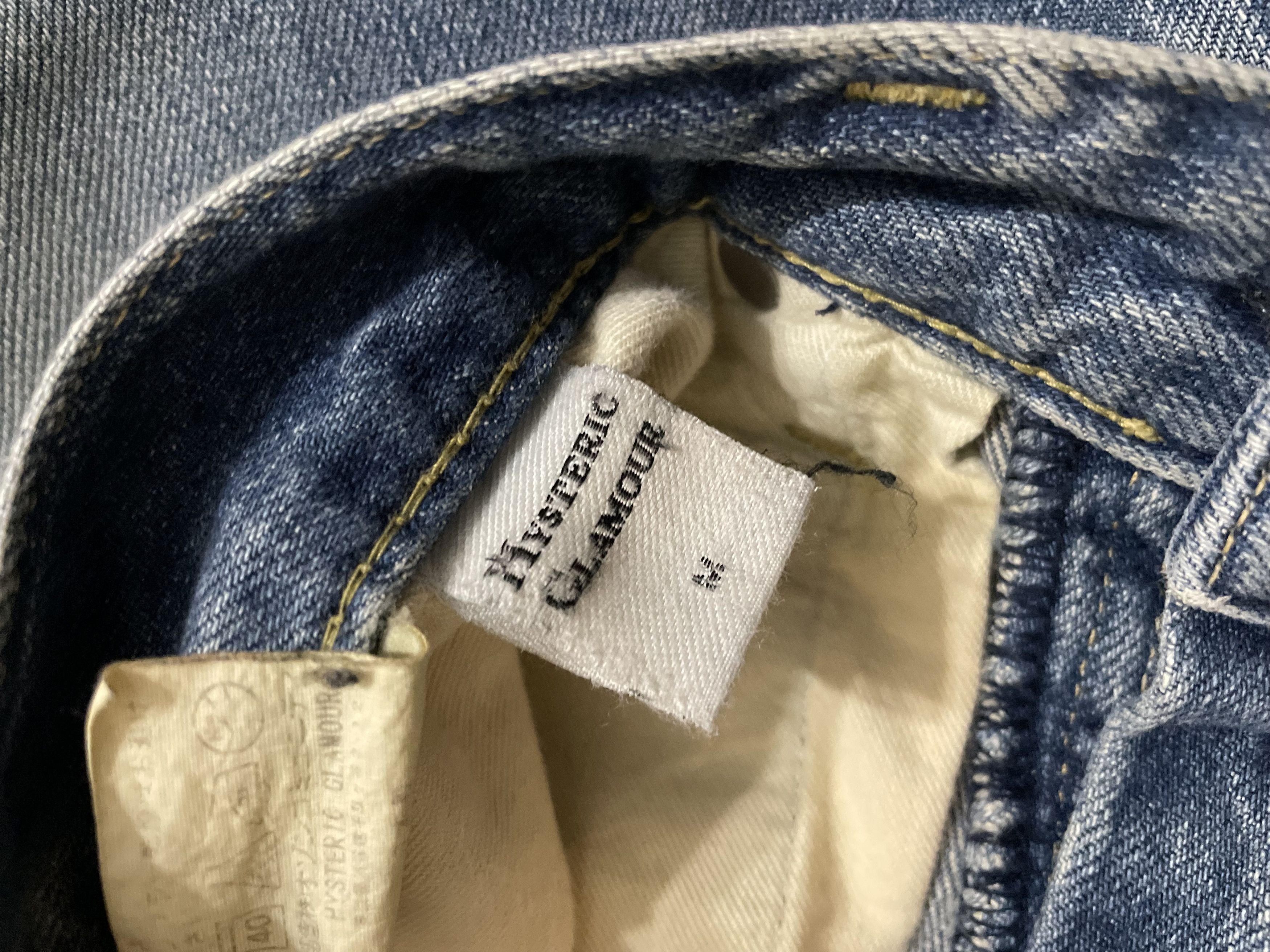 Hysteric Glamour Hysteric Glamour Patchwork Denim Size US 30 / EU 46 - 5 Thumbnail