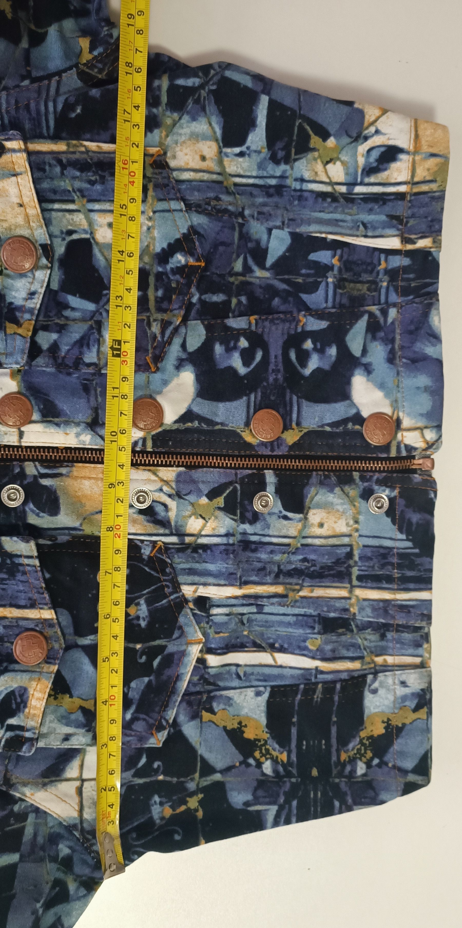 Jean Paul Gaultier 90's Gaultier Jeans - Women silhouettes jacket Size M / US 6-8 / IT 42-44 - 18 Thumbnail