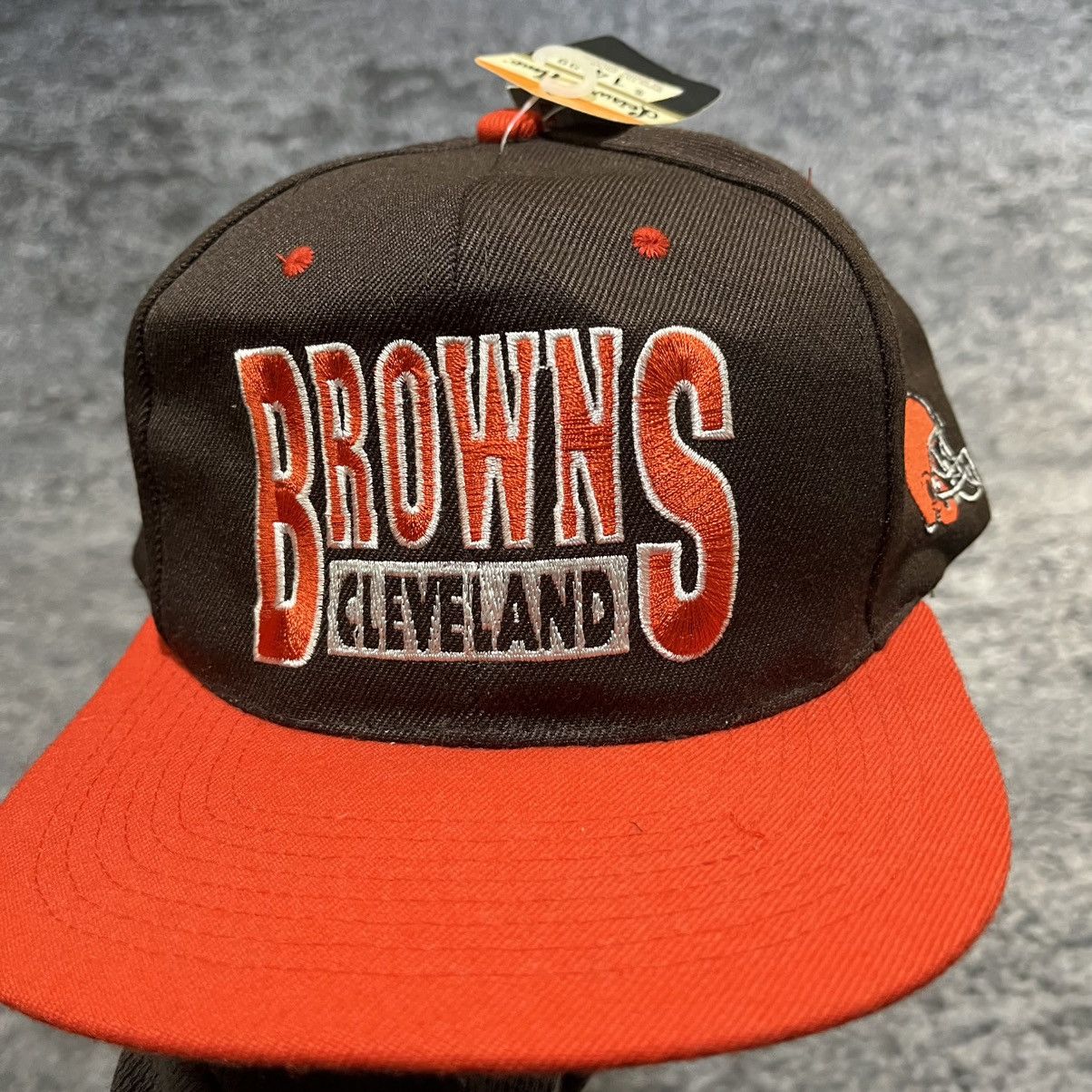 Drew Pearson Vintage 90s Cleveland Browns Drew Pearson Snapback Hat NEW Size ONE SIZE - 2 Thumbnail