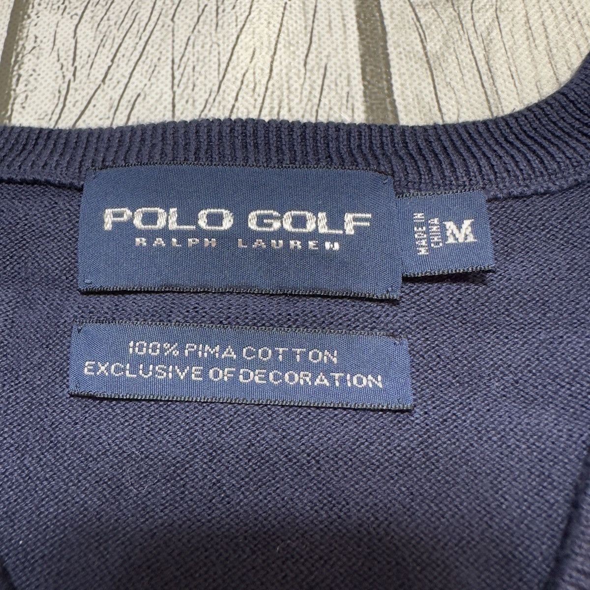Polo Ralph Lauren × Vintage Vintage Polo Golf Pima cotton sweater Size US M / EU 48-50 / 2 - 4 Thumbnail