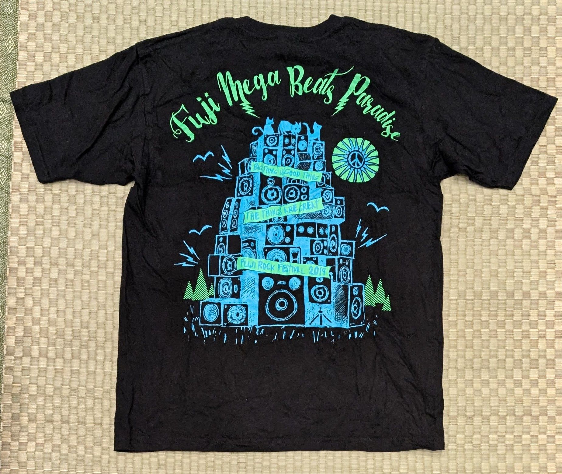 Other RARE Fuji Rock Festival 2019 Mega Beats Paradise T-shirt Size US L / EU 52-54 / 3 - 1 Thumbnail