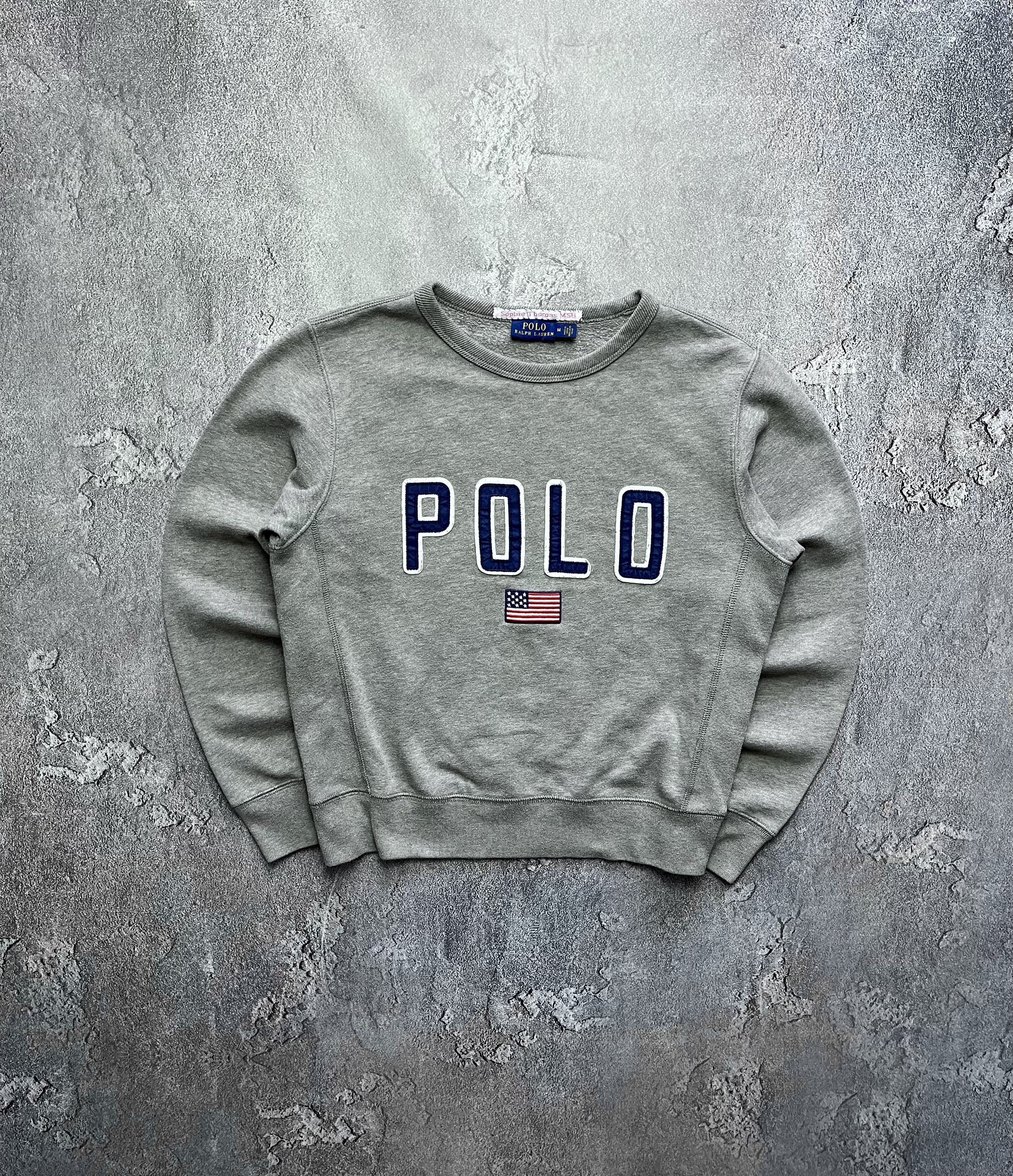 Polo Ralph Lauren × Streetwear × Vintage Vintage zip hoodie polo