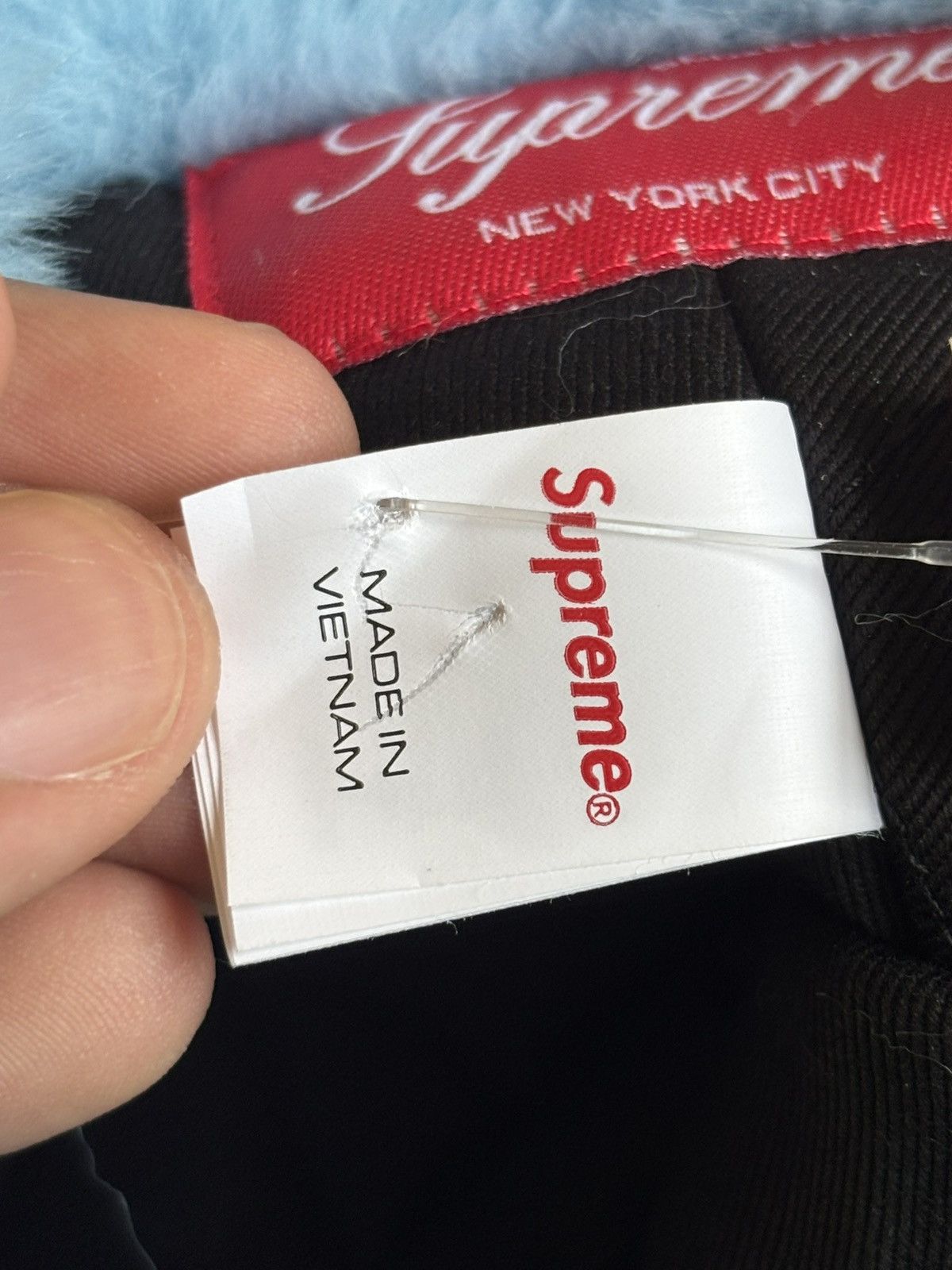 Supreme Supreme Blue Ushanka Hat FW25 Size ONE SIZE - 9 Thumbnail