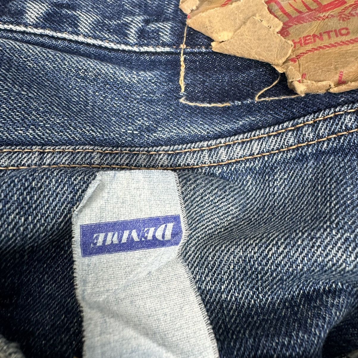 Denime 🌟DENIM JAPAN PATCHWORK JEANS PANTS Size US 34 / EU 50 - 10 Thumbnail