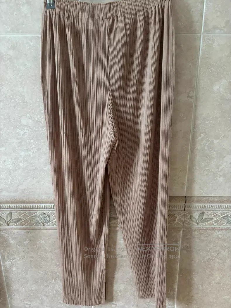 Issey Miyake Issey Miyake size:1 Nude pink pants Size 31" - 5 Thumbnail