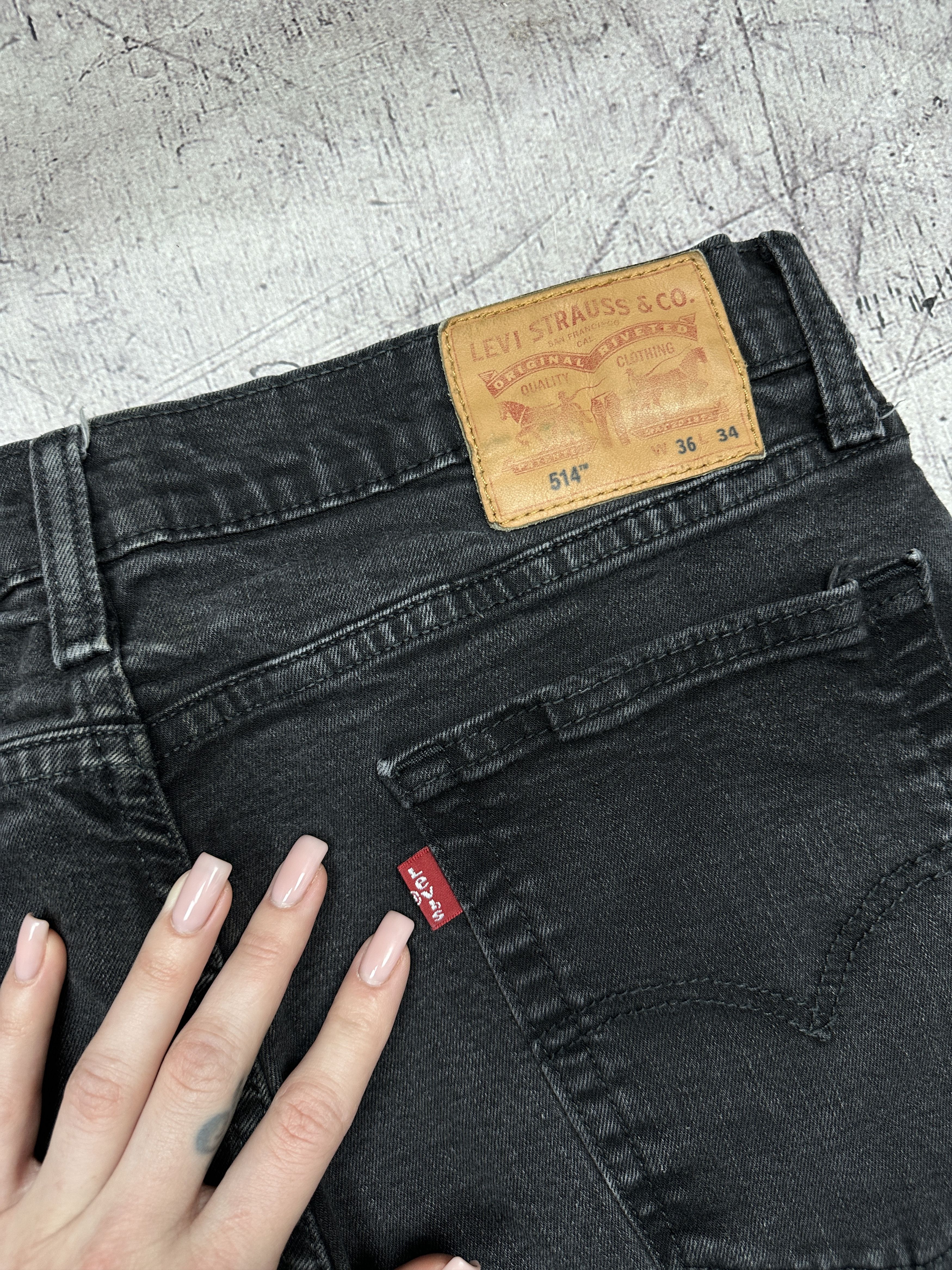 Levi's Levi's 514 Mens Denim Pants Jeans Size 36 x 34 Size US 36 / EU 52 - 3 Thumbnail