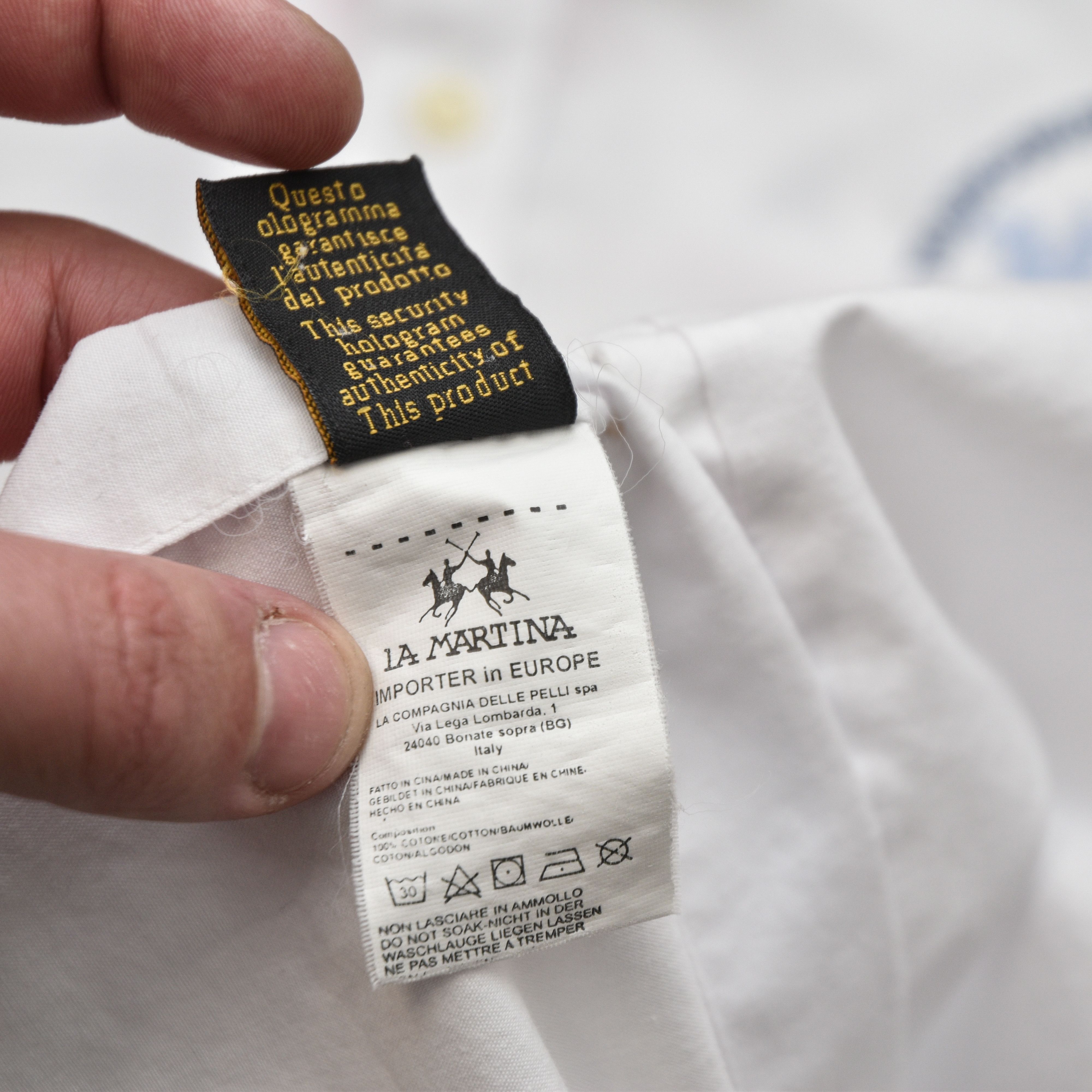 La Martina La Martina Rolex Crown Cup 2010 Polo Shirt White 4XL Size US XXL / EU 58 / 5 - 15 Thumbnail
