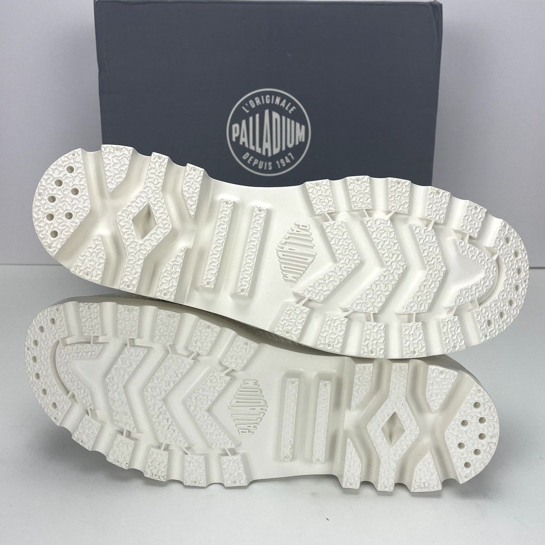 Palladium NIB PALLADIUM Womens (8.5) White Vegan Canvas Chunky Hightop Size US 8.5 / IT 38.5 - 4 Thumbnail