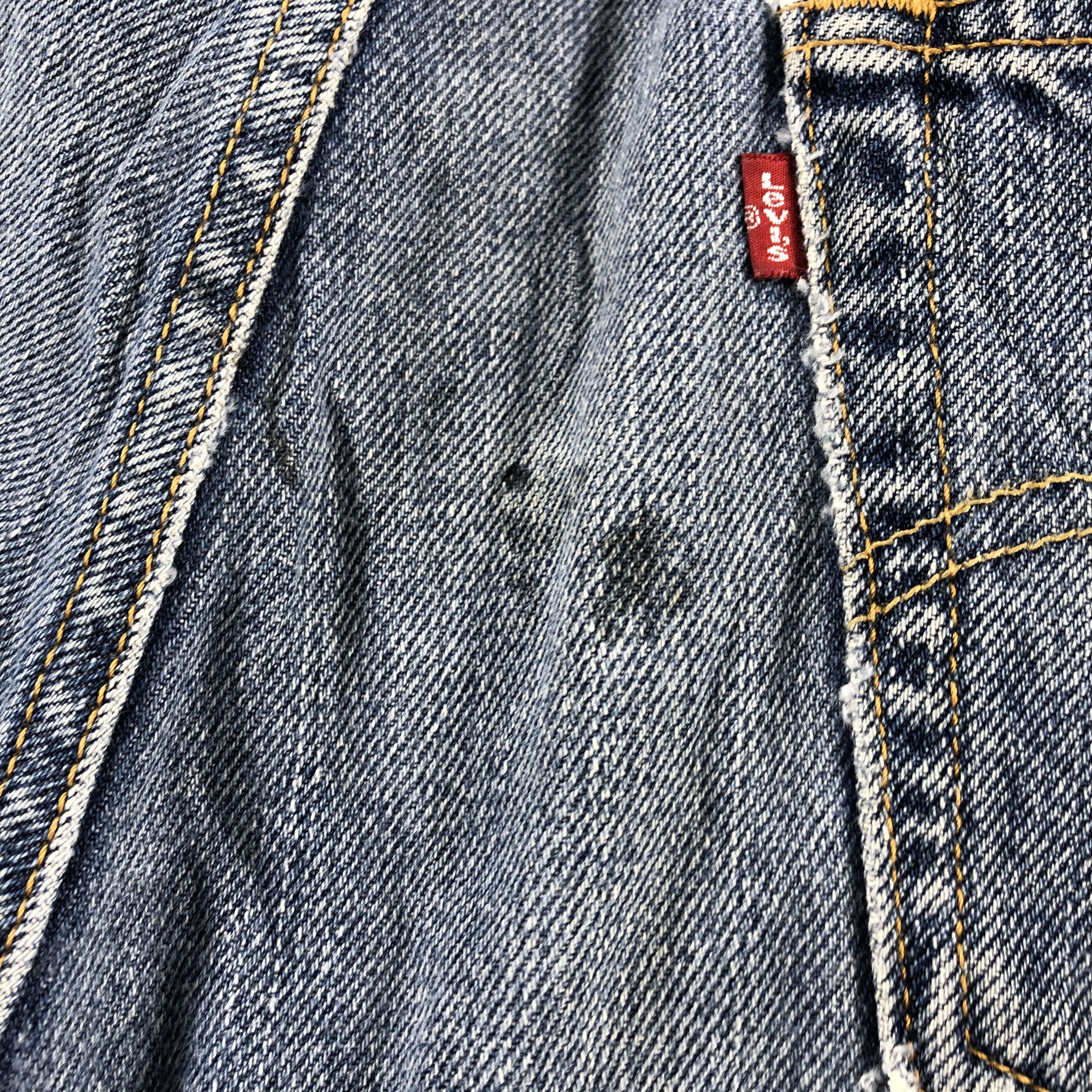 Levi's Vintage Blue Wash Levis 505 Jeans-J2505 Size US 36 / EU 52 - 9 Thumbnail