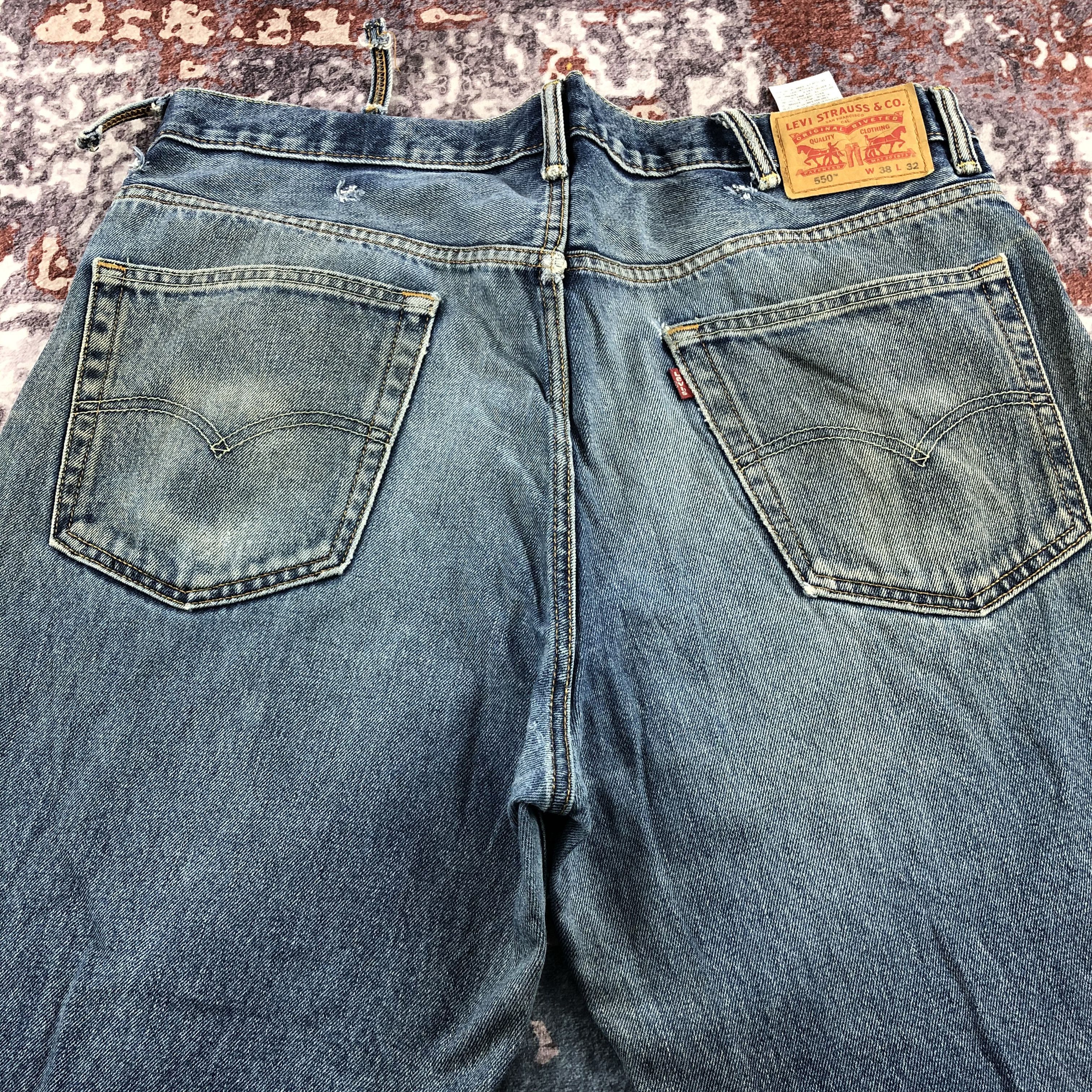 Levi's × Vintage Vintage Blue Wash Levis 550 Jeans-JM2420 Size US 41 - 5 Thumbnail