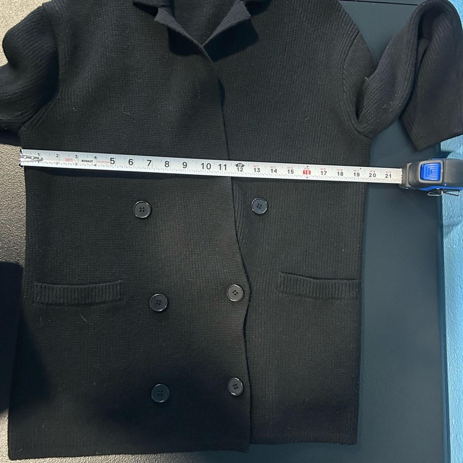 J.Crew J. Crew Oversized Merino Wool Sweater Blazer S Size S / US 4 / IT 40 - 6 Thumbnail