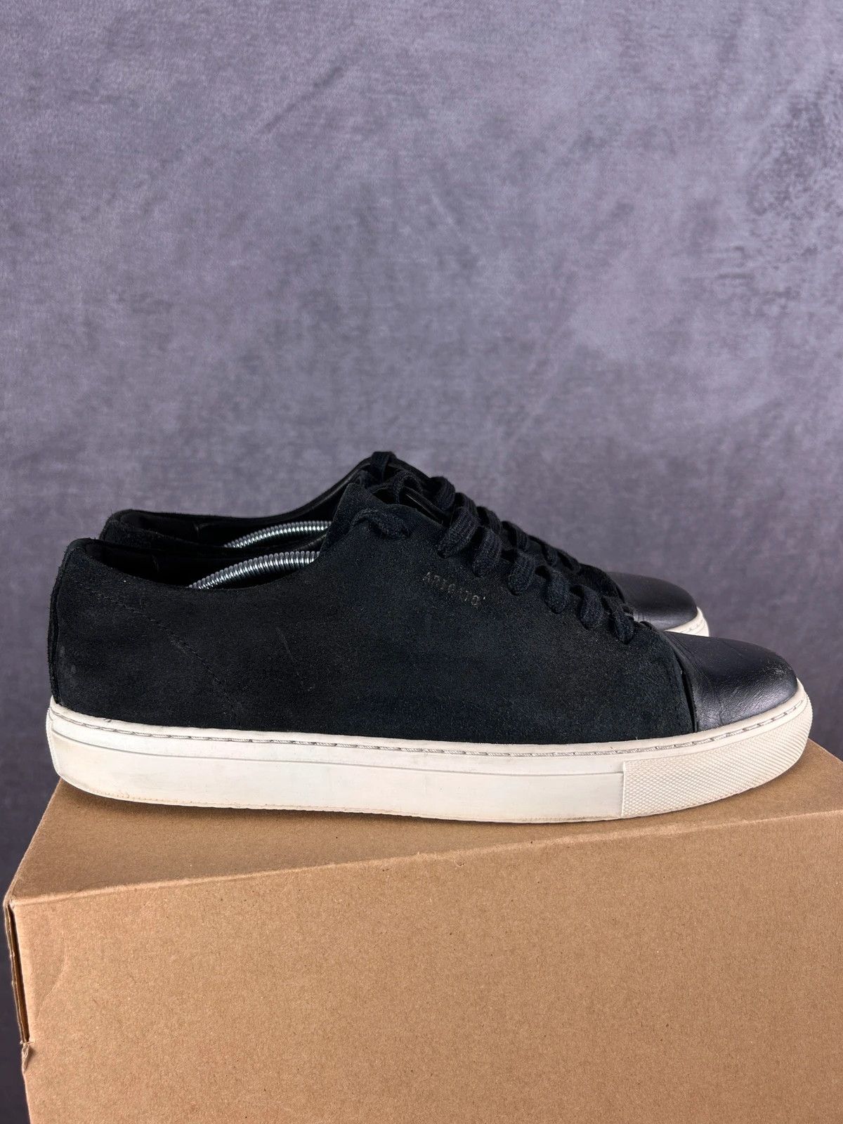 Axel Arigato × Designer Axel Arigato Cap-Toe suede sneakers black classic Size US 10 / EU 43 - 5 Thumbnail