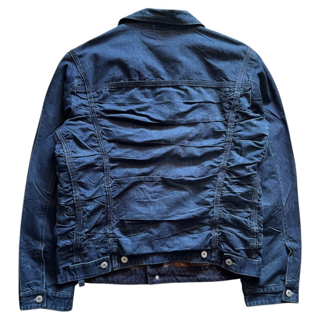 Japanese Brand × Marithe + Francois Girbaud Archive Marithe Francois Girbaud Panelled Robot Jean Jacket Size US L / EU 52-54 / 3 - 3 Thumbnail