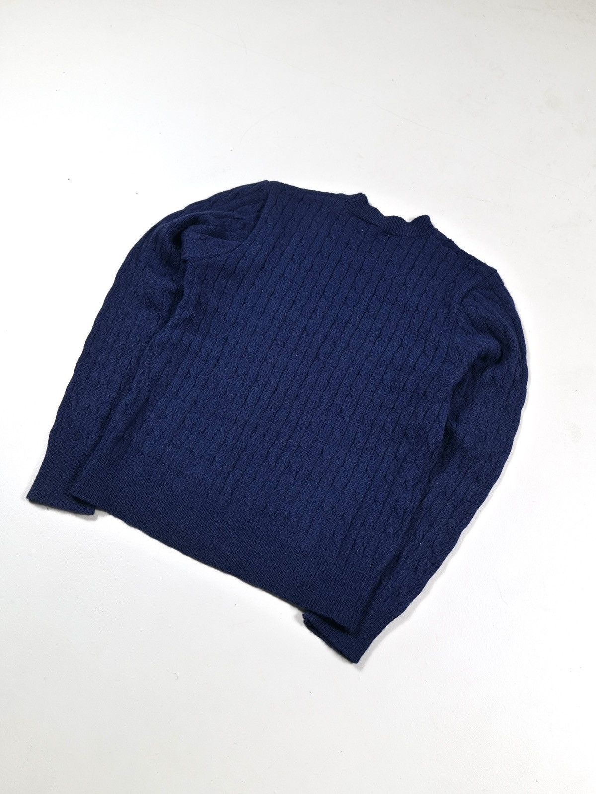Polo Ralph Lauren Ralph Lauren Cable Knit Sweater navy blue Size US M / EU 48-50 / 2 - 4 Thumbnail