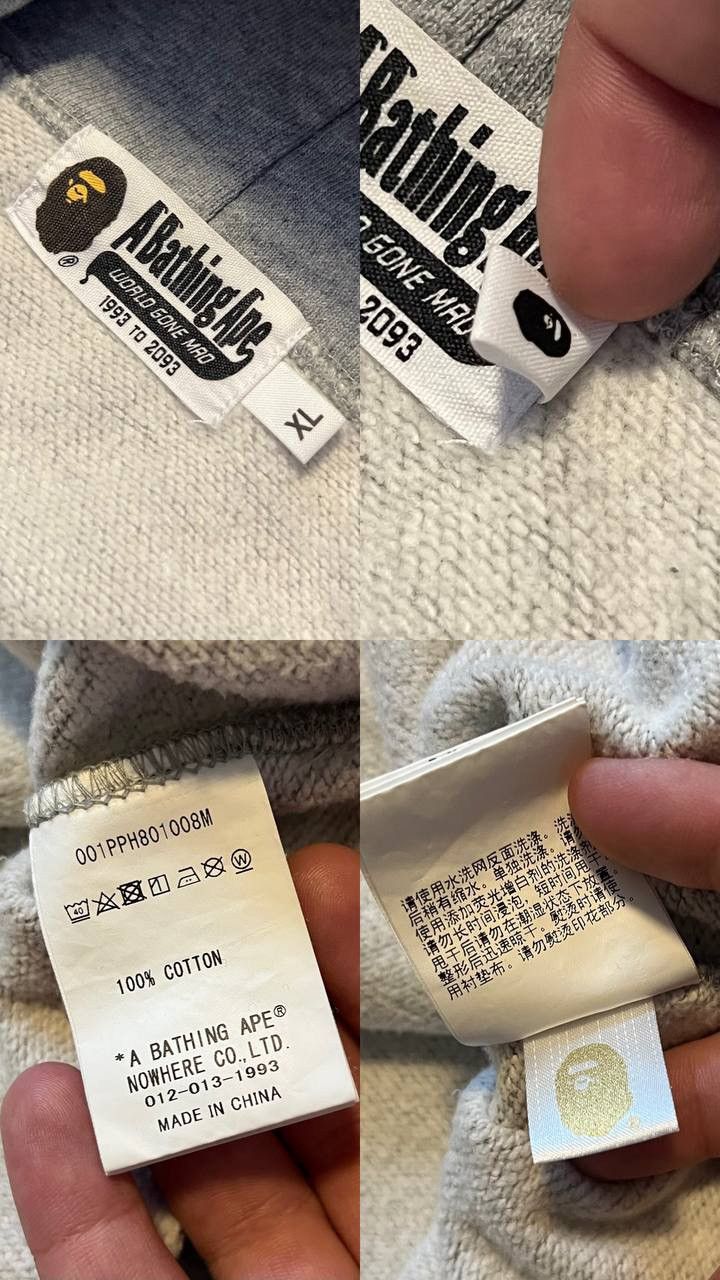 Bape Heavy weight bape hoodie Size US XL / EU 56 / 4 - 5 Thumbnail
