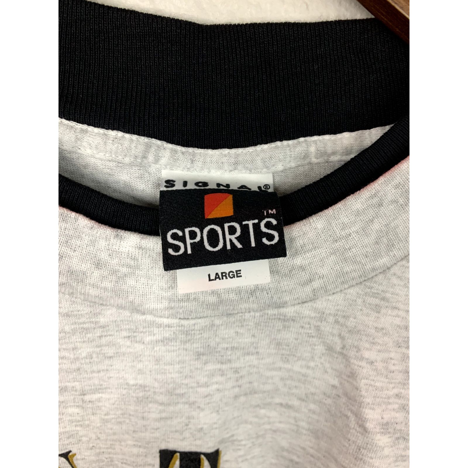Signal Sport 90s Vintage Gray Montana Big Sky Country Deer Graphic Tee Size US L / EU 52-54 / 3 - 7 Thumbnail