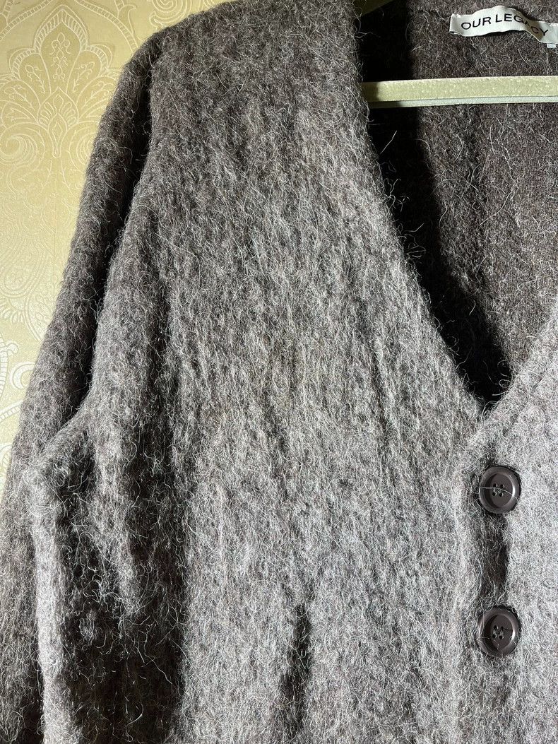 Our Legacy our legacy size 44 23fw gray horsehair cardigan 2502-Nextar Size US S / EU 44-46 / 1 - 4 Thumbnail