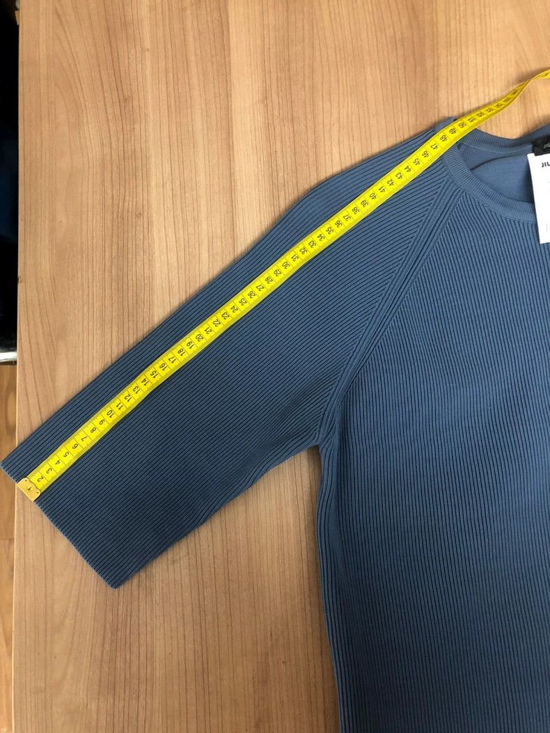 Jil Sander Jil Sander Special color knitted three-quarter sleeve Size L / US 10 / IT 46 - 6 Thumbnail