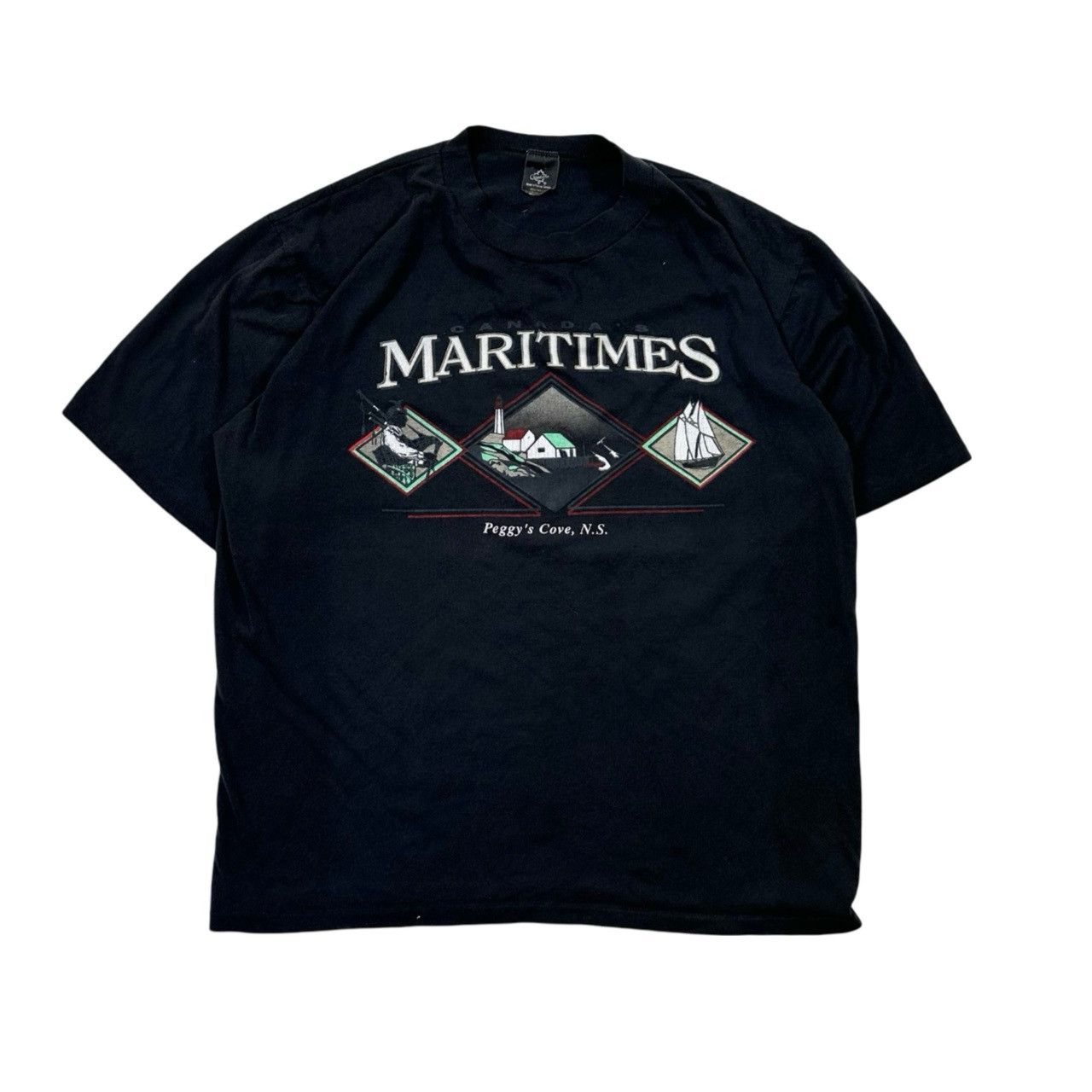 Vintage Vintage 90s Single Stitch Nova Scotia Maritimes Peggy's Size US XL / EU 56 / 4 - 1 Thumbnail