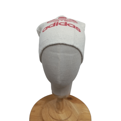 Adidas 💥 Vintage adidas iconic big logo trefoil pull on beanie hat Size ONE SIZE - 1 Thumbnail
