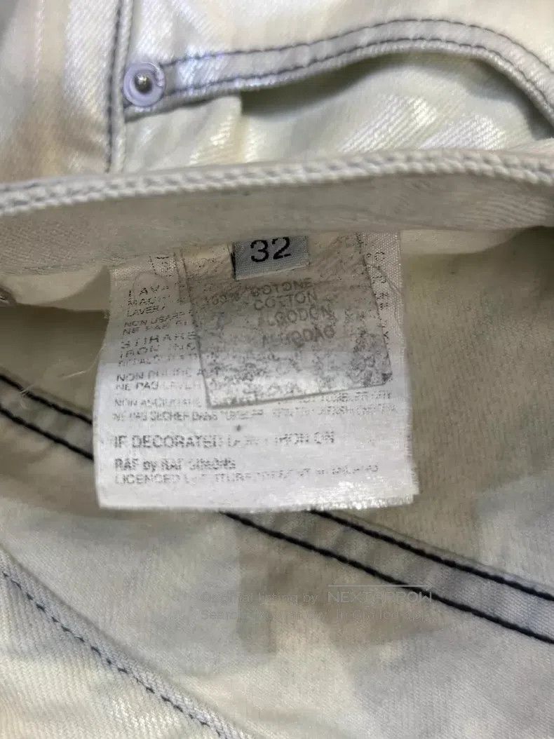 Raf Simons Raf Simons Beige pioneer brushed wax jeans Size US 32 / EU 48 - 5 Thumbnail