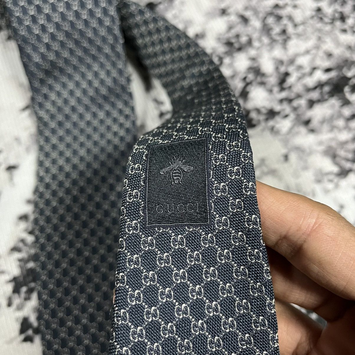 Gucci Gucci Sapphire Tie Size ONE SIZE - 5 Thumbnail
