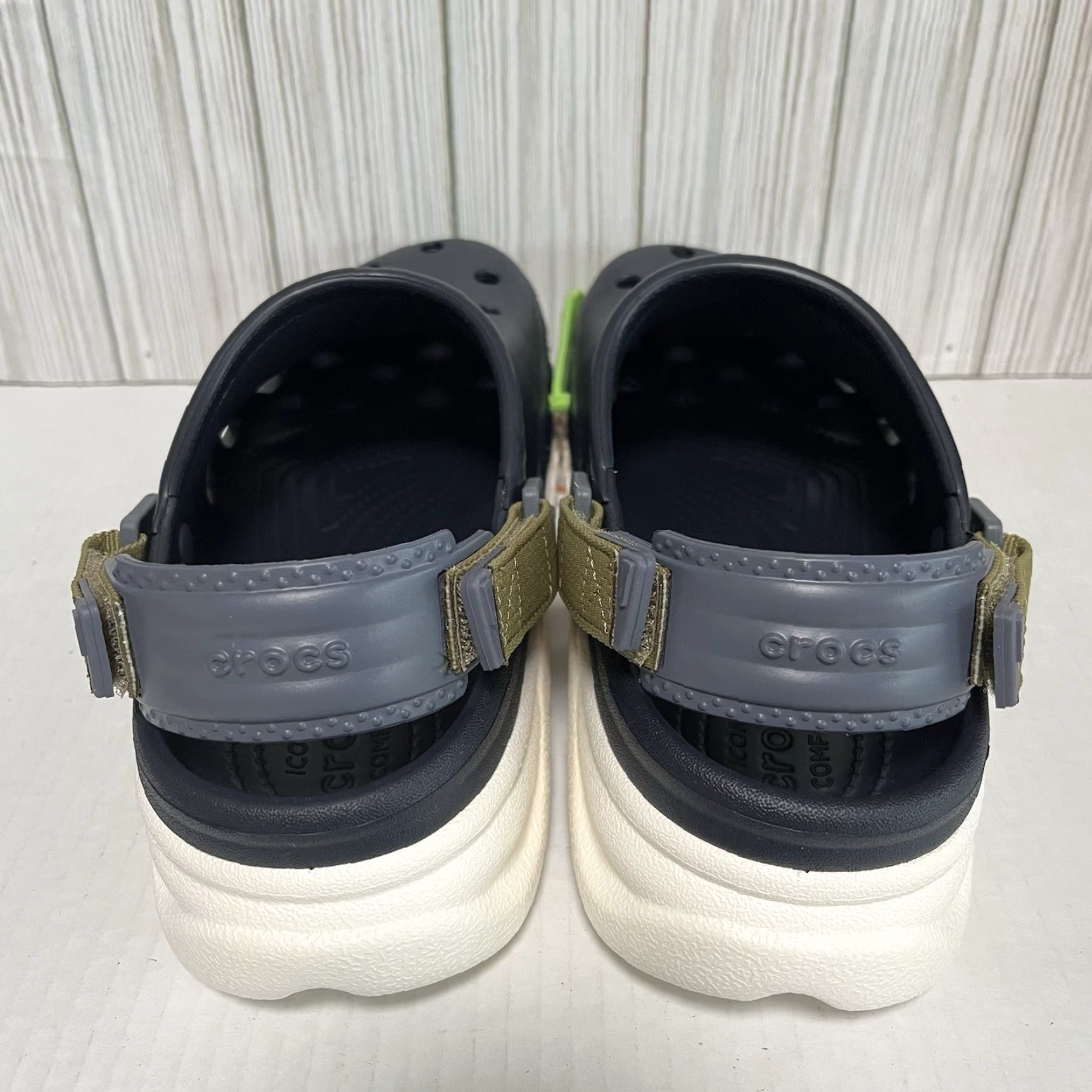 Crocs Crocs Clog Sneaker Navy Blue Marine NEW Unisex Adults W9 M7 2024 Minions Classic Crocs Duet Max 2 Clog Shoes Shoes Size US 9 / IT 39 - 3 Thumbnail