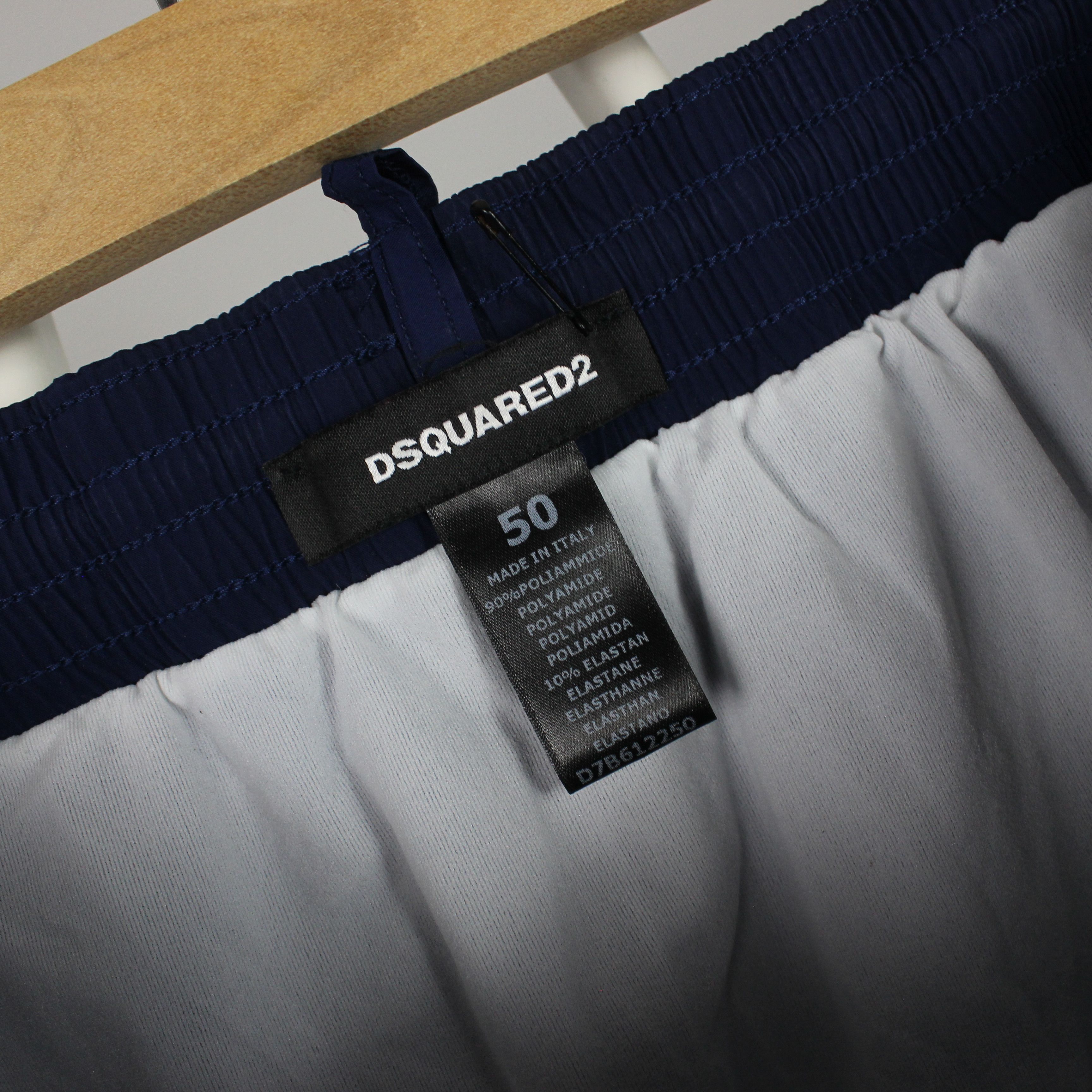 Dsquared2 Dsquared2 swimwear shorts men nylon 50 M L blue nova Size US 34 / EU 50 - 8 Thumbnail