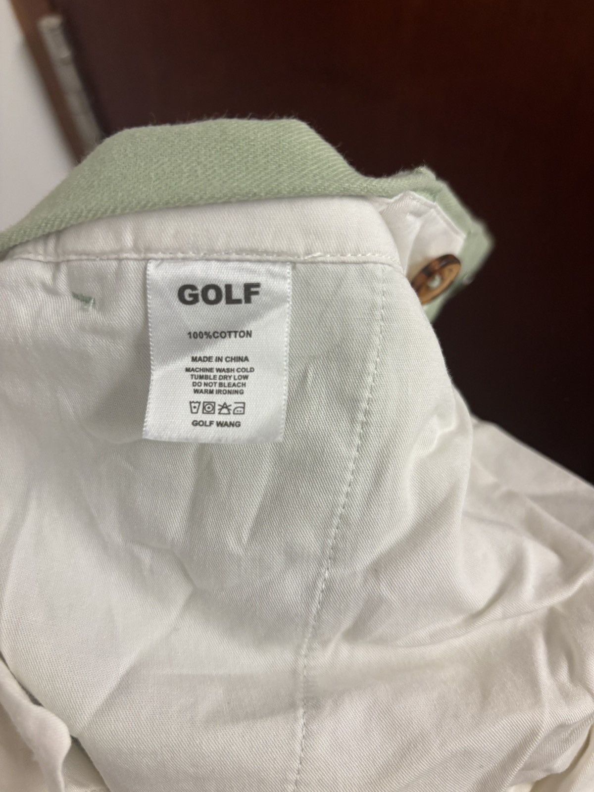 Golf Wang SS/22 Nice pants in pale mint pistachio light green Size US 32 / EU 48 - 4 Thumbnail