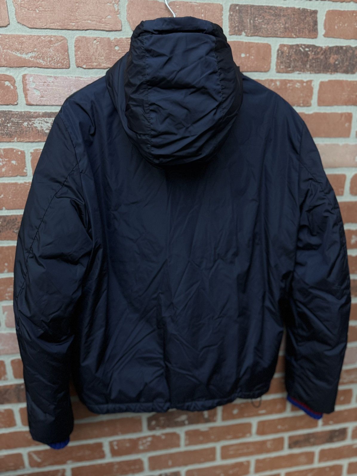 Gucci Gucci Men’s Color Block Puffer Jacket Size (52) Navy Blue Size US L / EU 52-54 / 3 - 24 Thumbnail