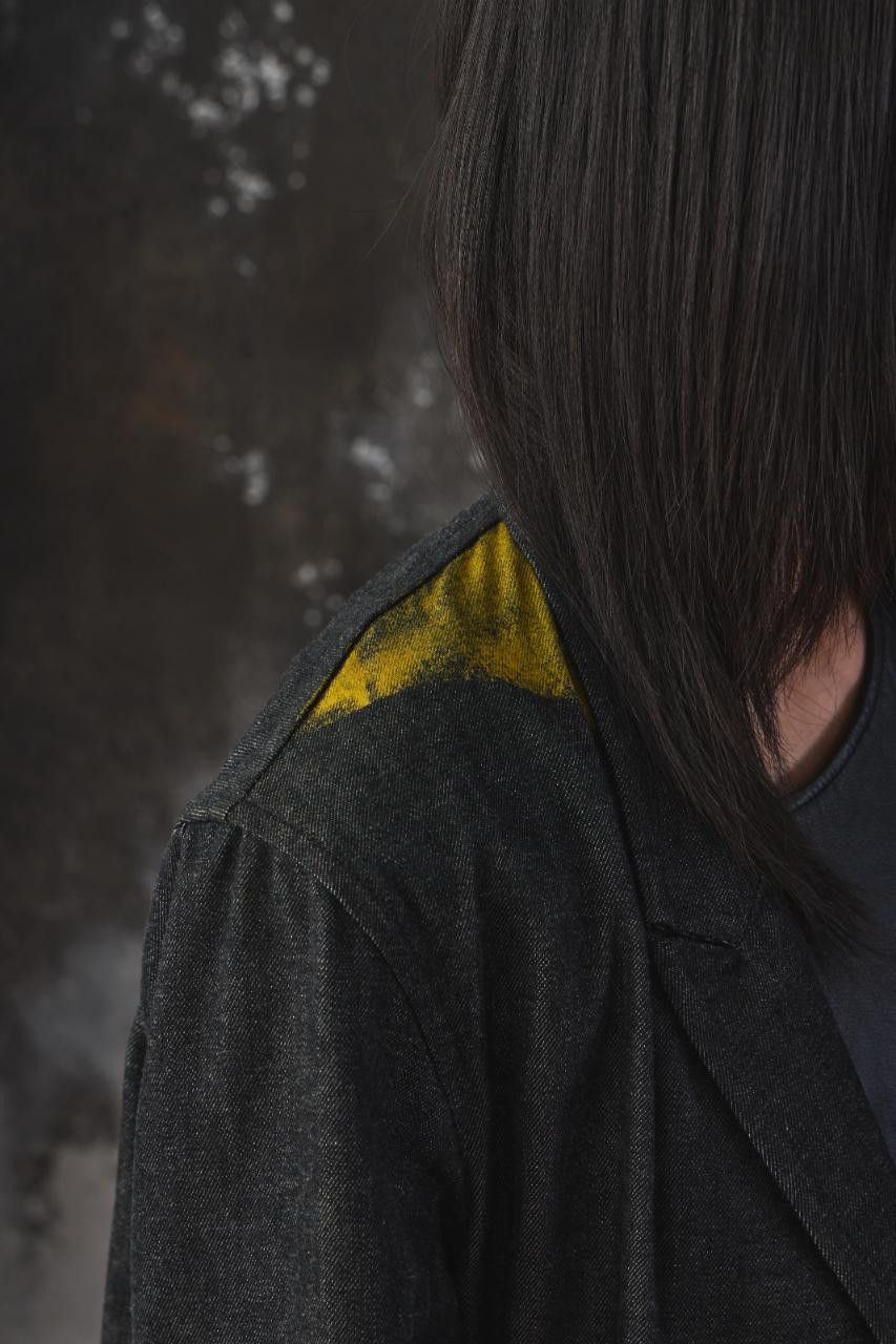 SHINYAKOZUKA Shinya Kozuka Hand-Painted Long Cotton Coat Size US S / EU 44-46 / 1 - 7 Thumbnail