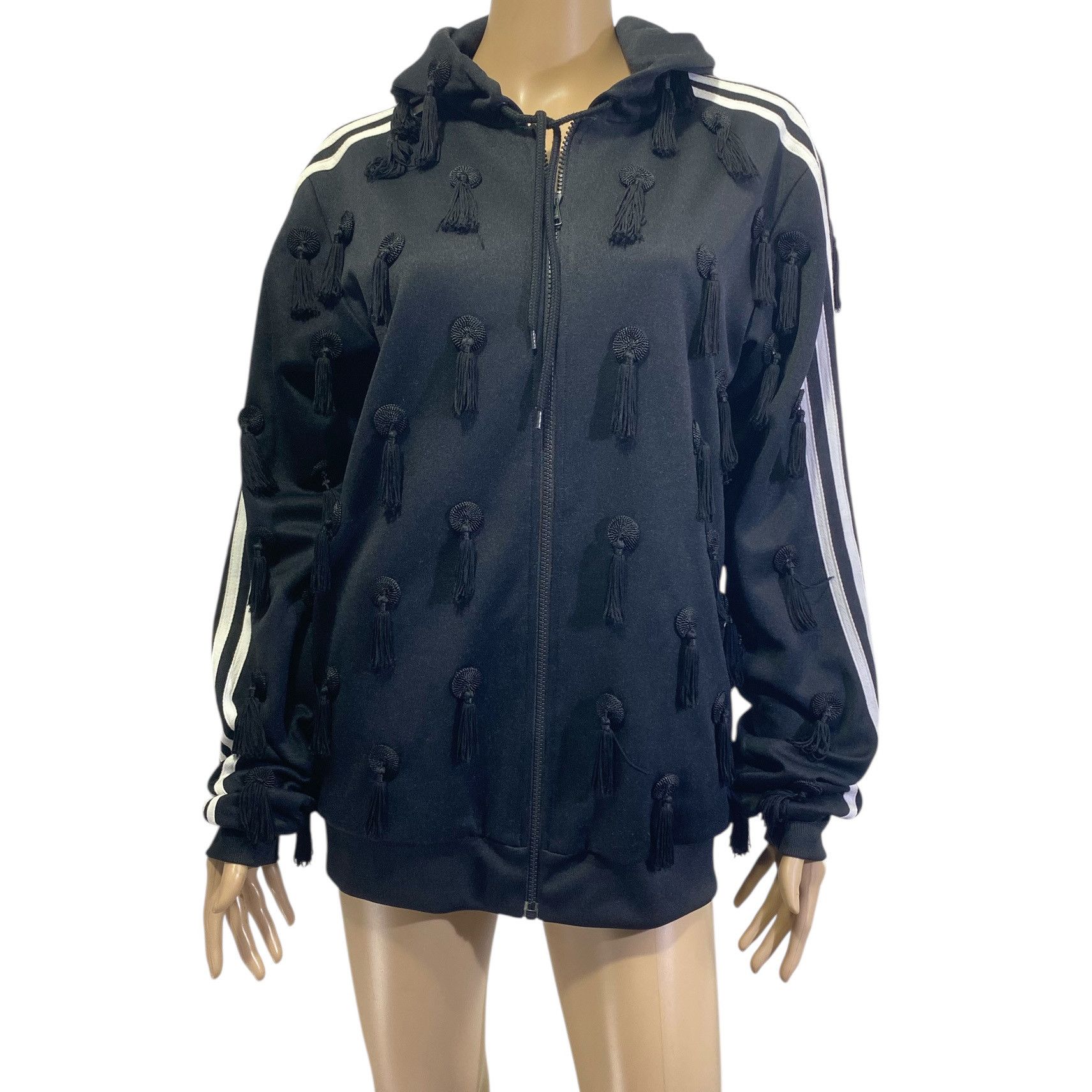 Adidas × Jeremy Scott Limited Edition JS Tassels Track Suit Jacket Size US M / EU 48-50 / 2 - 2 Thumbnail