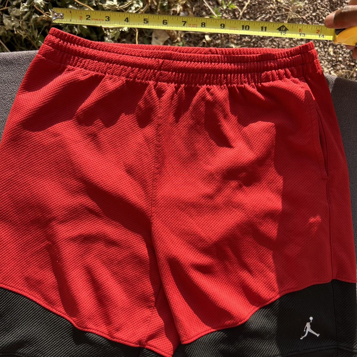 Jordan Brand Air Jordan Mens X-Large Red Athletic Basketball Shorts Size US 44 / EU 60 - 2 Thumbnail